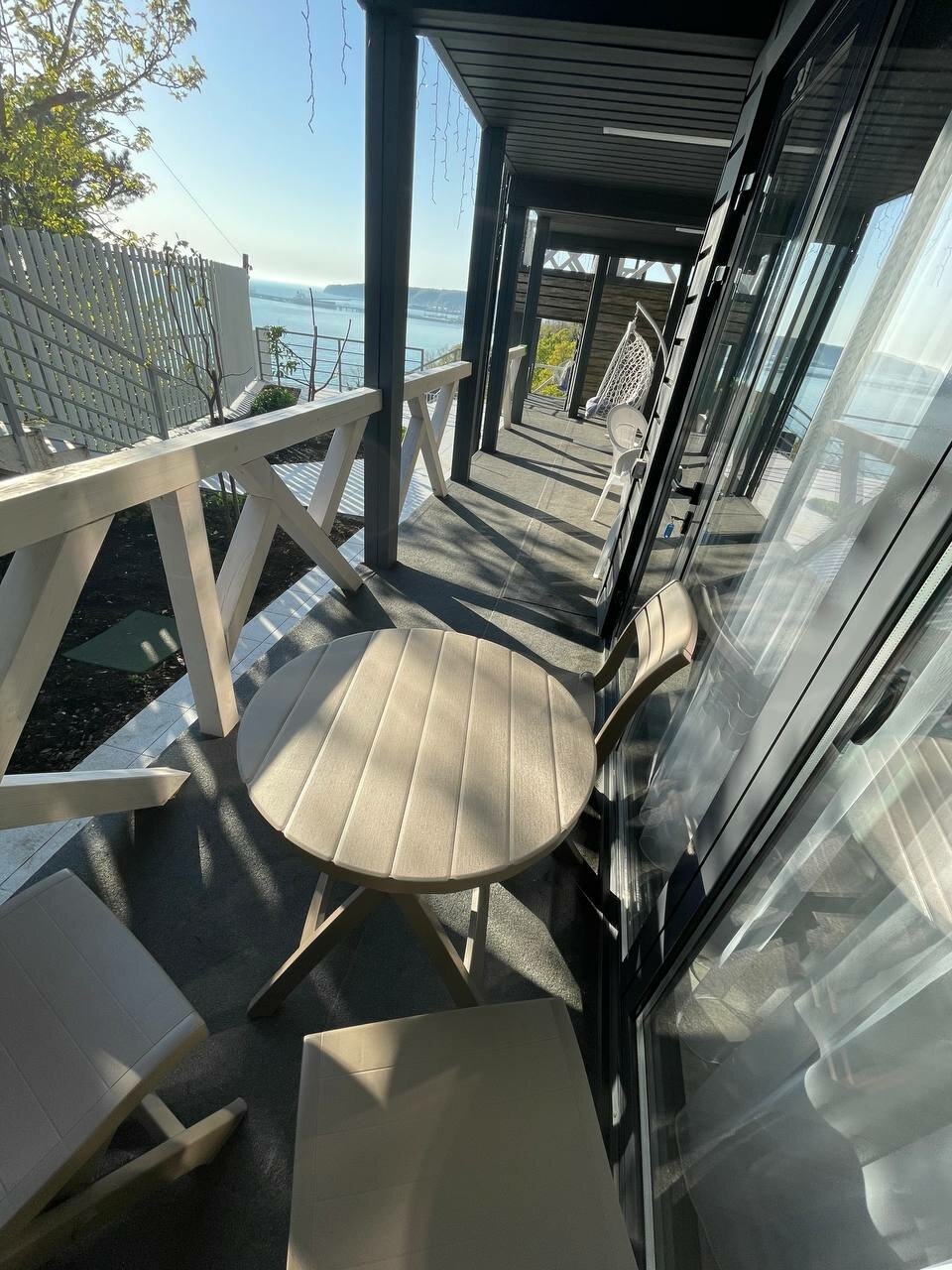 Трехместный номер с видом на море