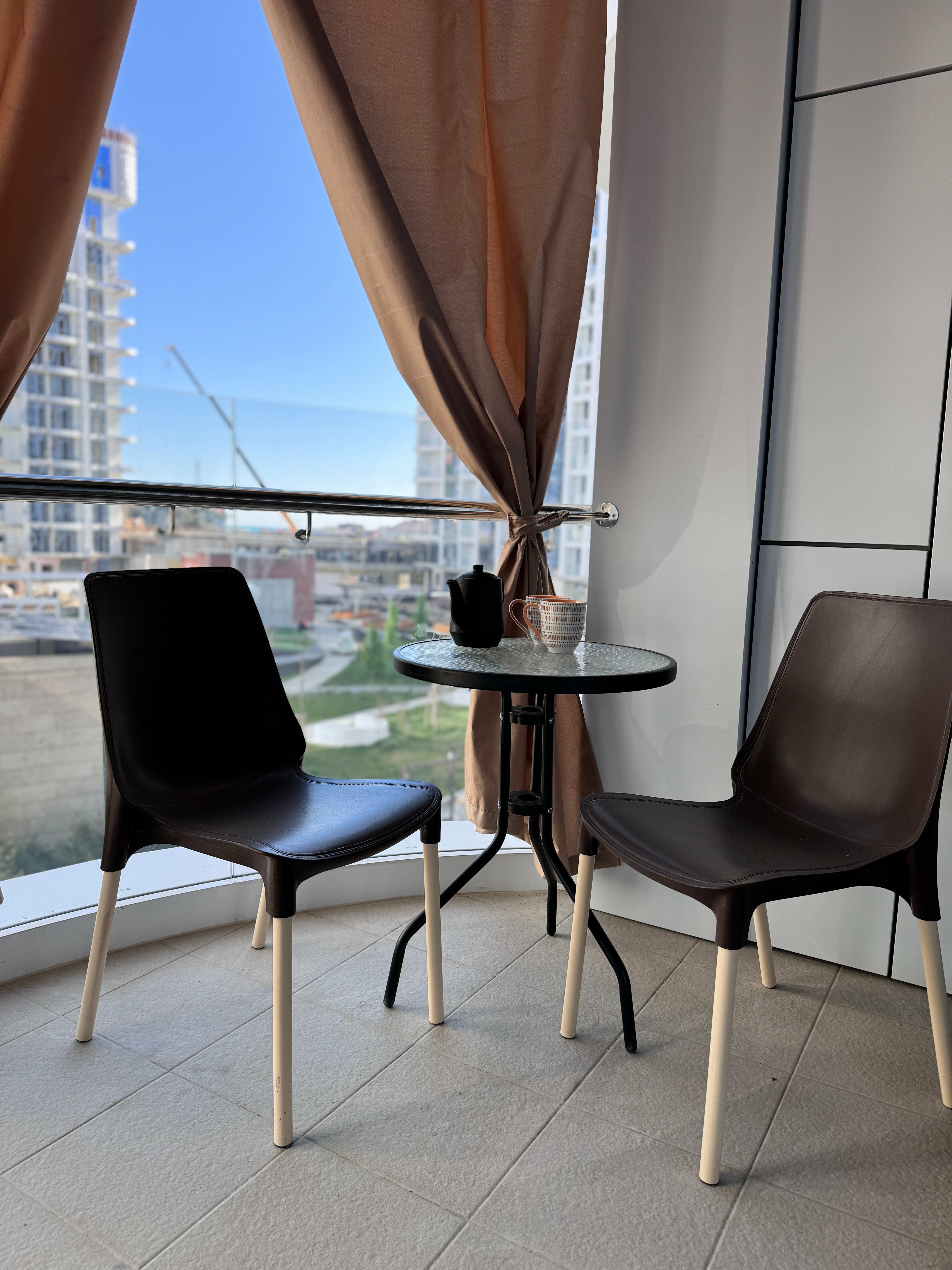 Студия с балконом в ЖК "Sun Hills Ольгинка" на 3 этаже