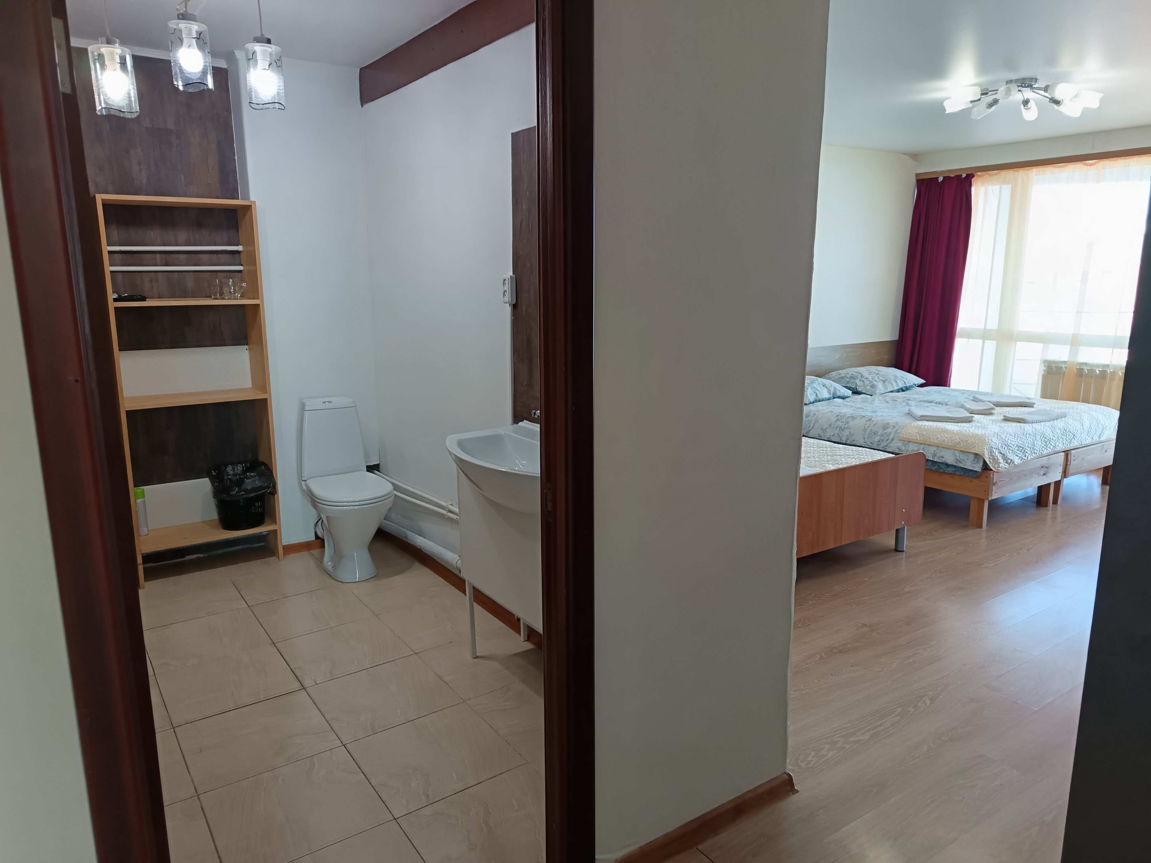 Четырехместный номер с видом на море