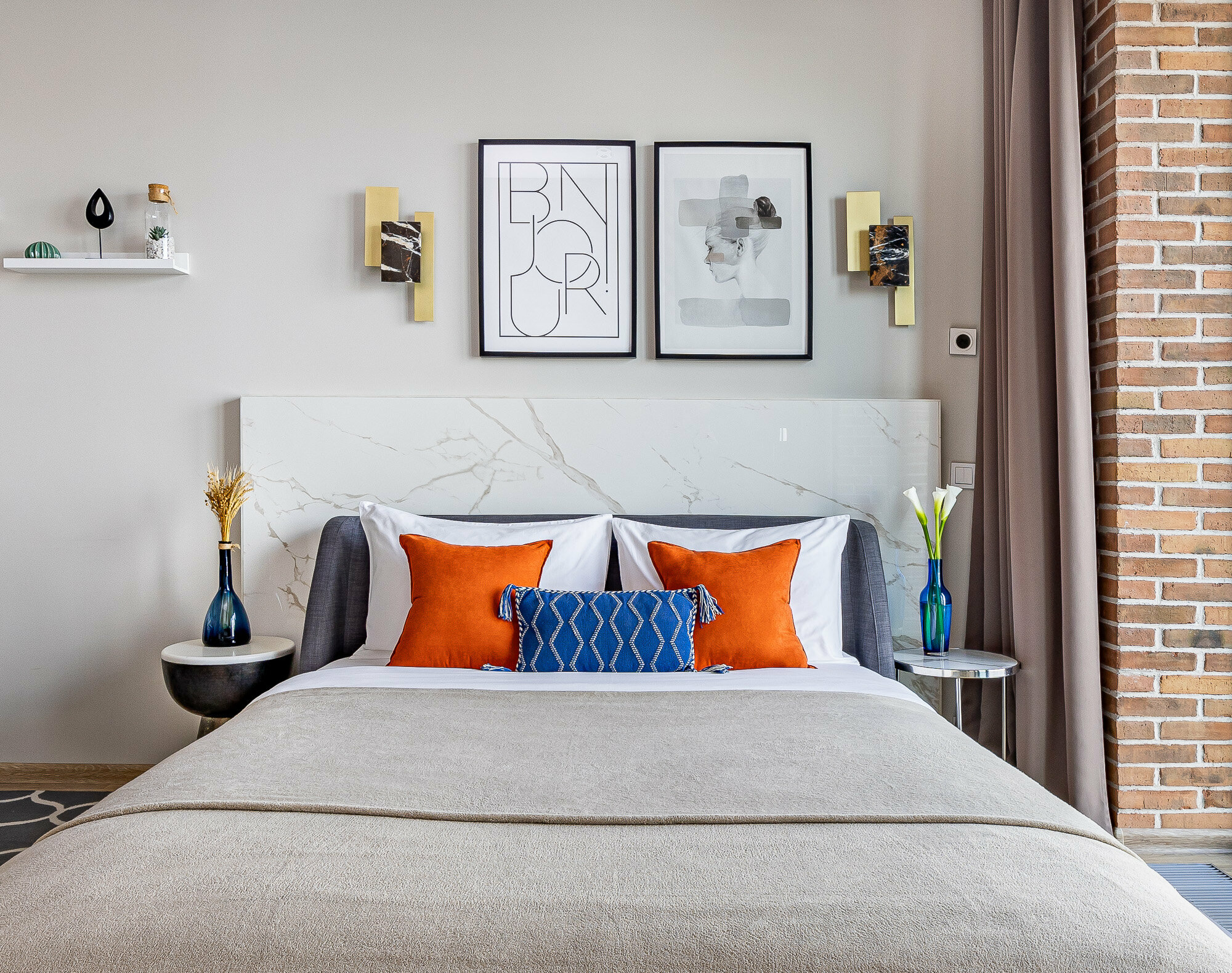 Студия Deluxe с видом на Реку