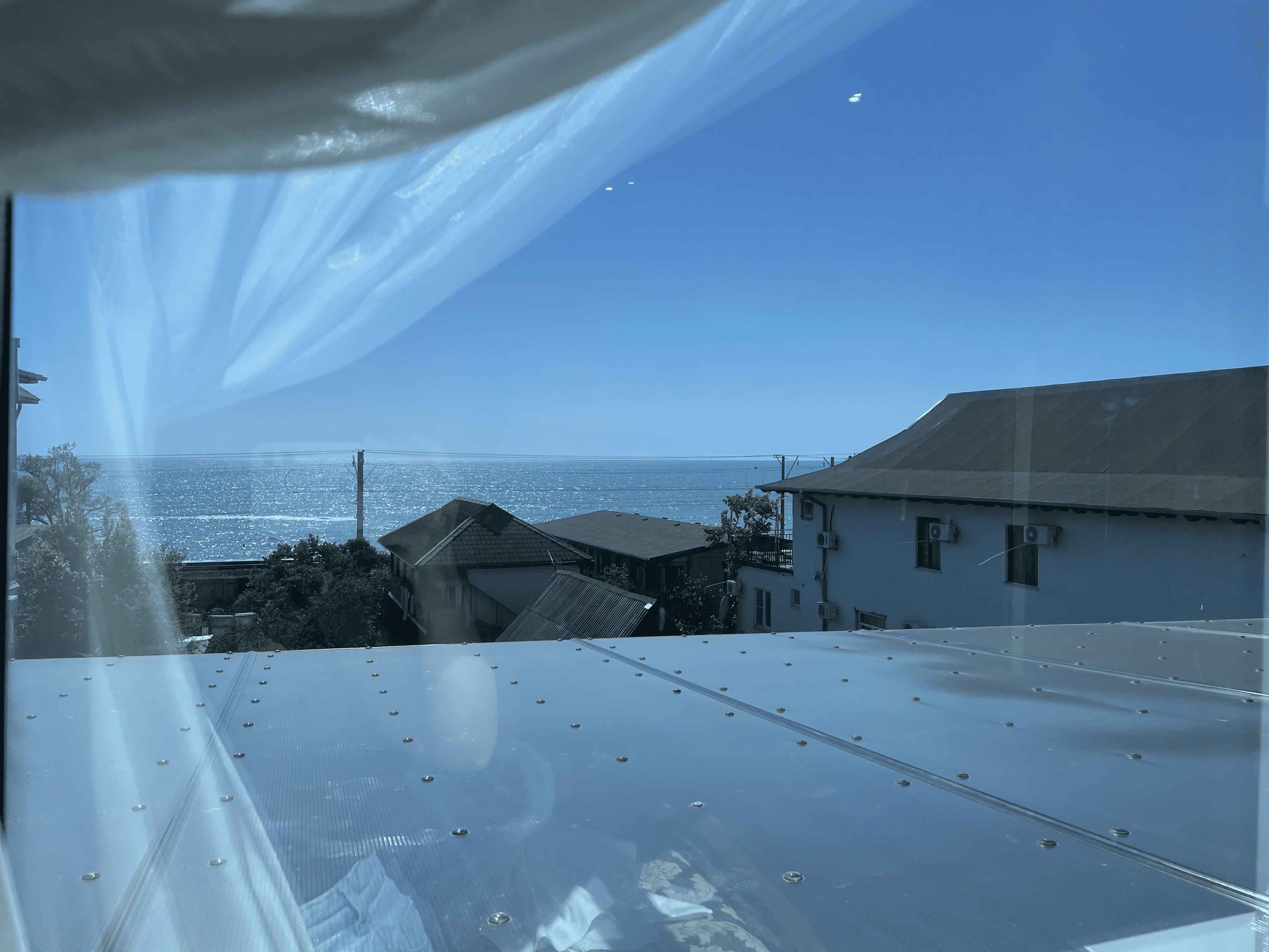 Двухместная комната с видом на море (мансарда, 4 этаж)