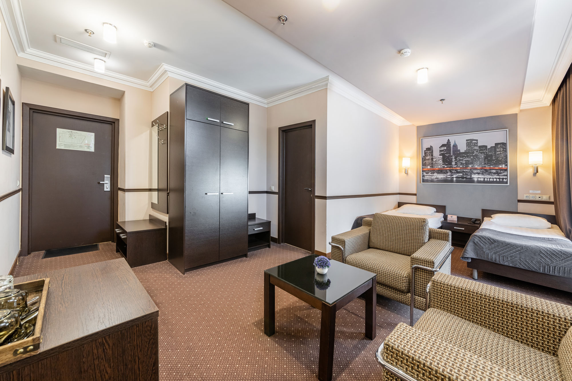 Двухместный номер с 2 отдельными кроватями