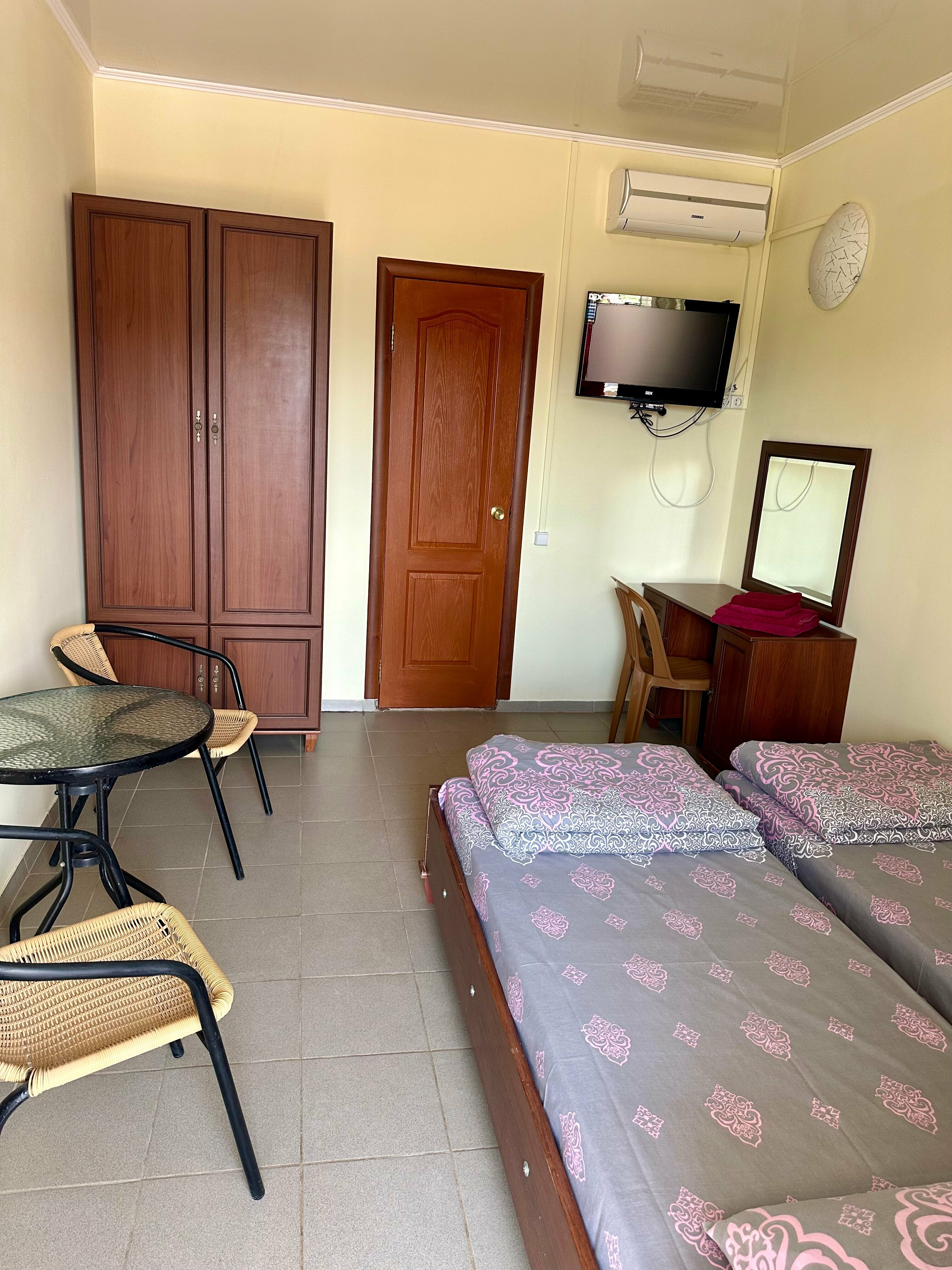 Двухместный номер с 2 отдельными кроватями и ванной