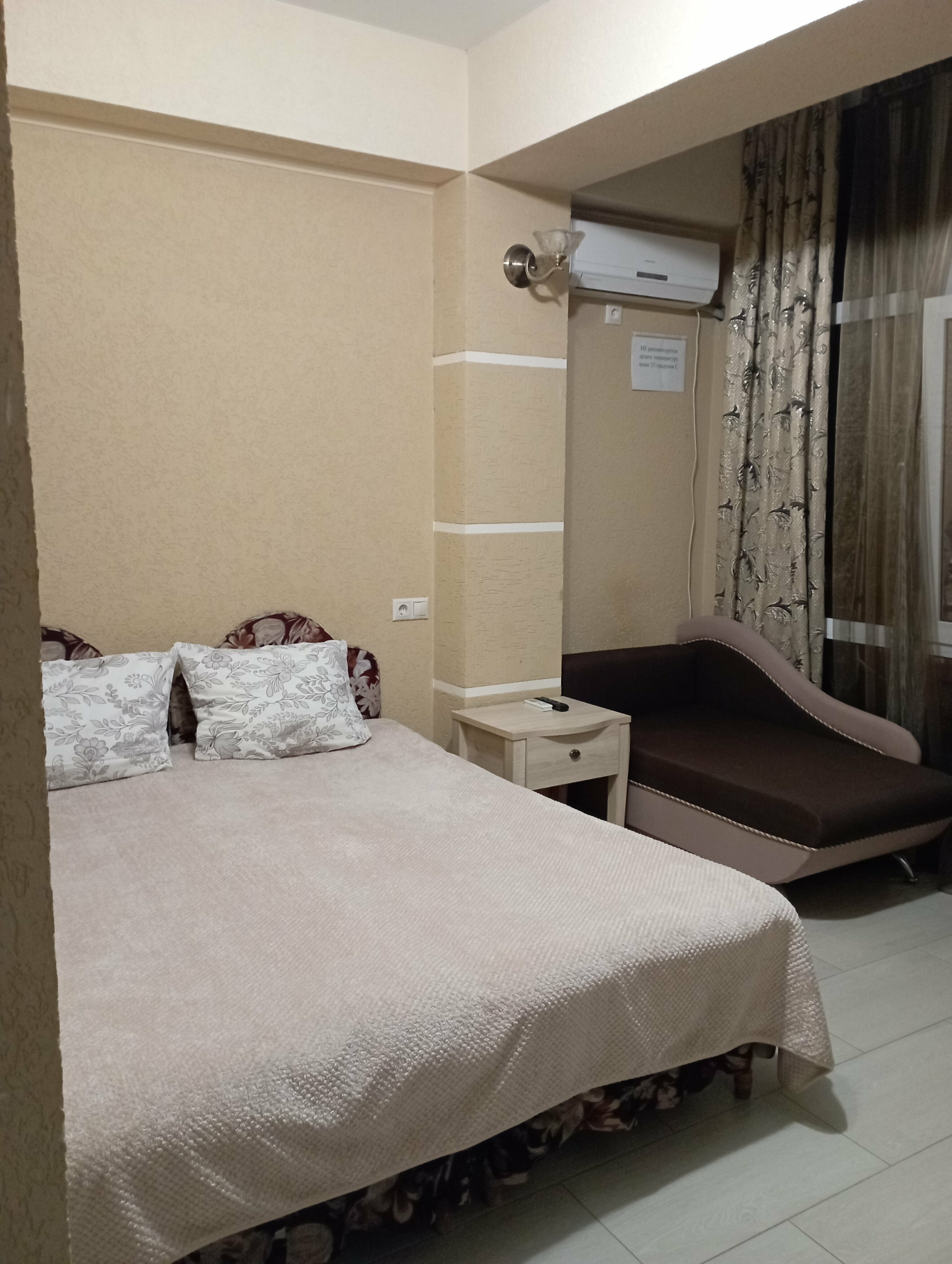 Двухместный номер с 1 кроватью или 2 отдельными кроватями и балконом