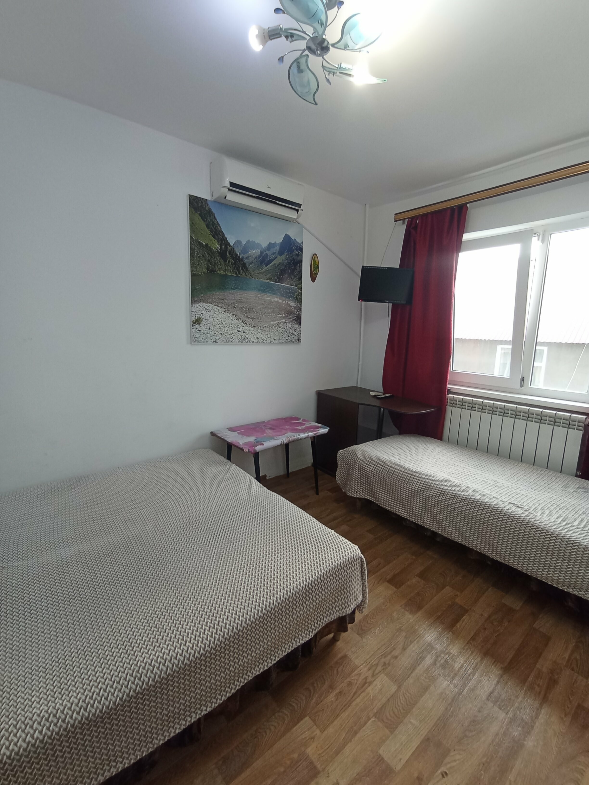 Бюджетный трехместный номер