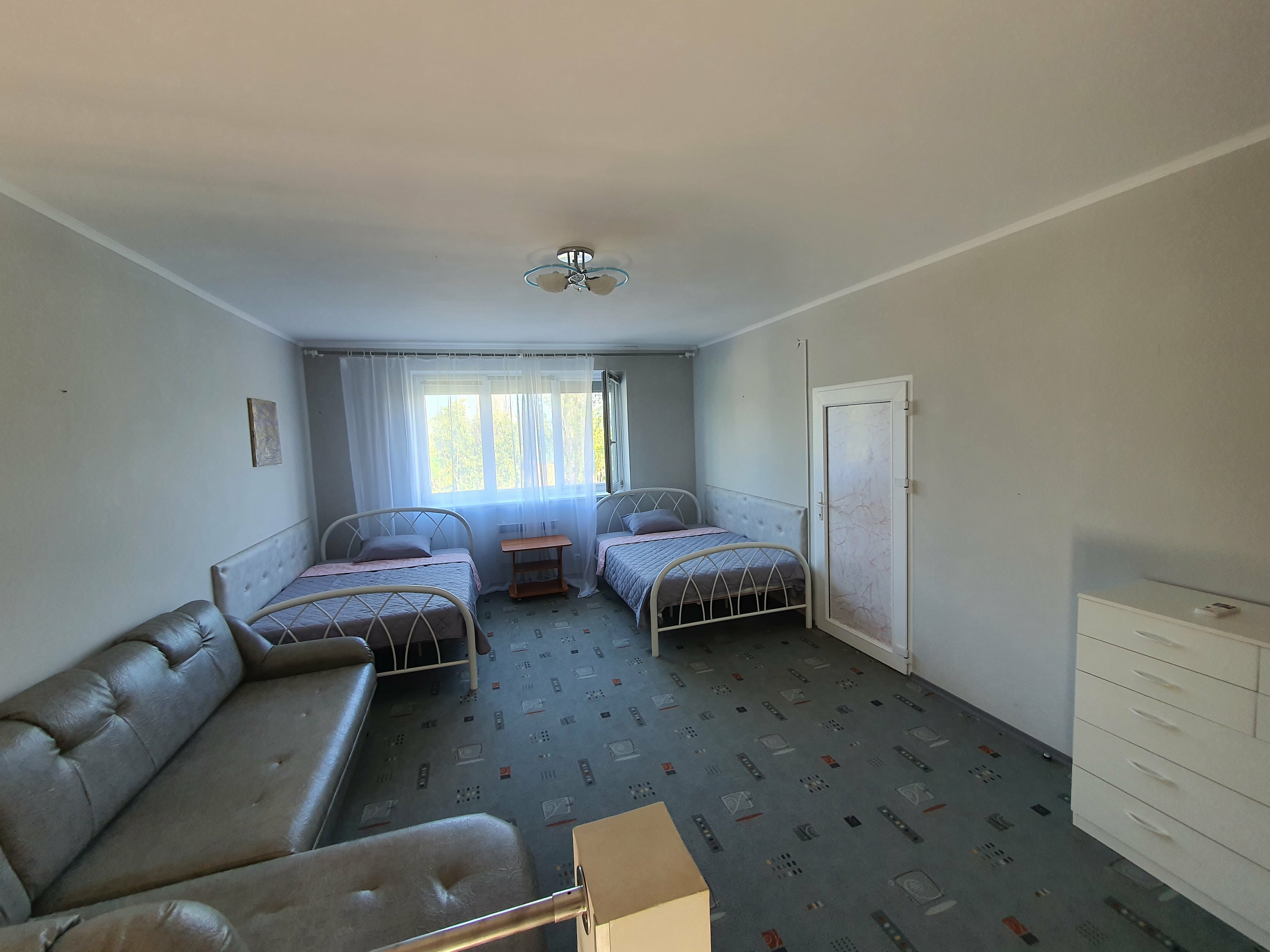 2-этажный семейный номер в голубых тонах