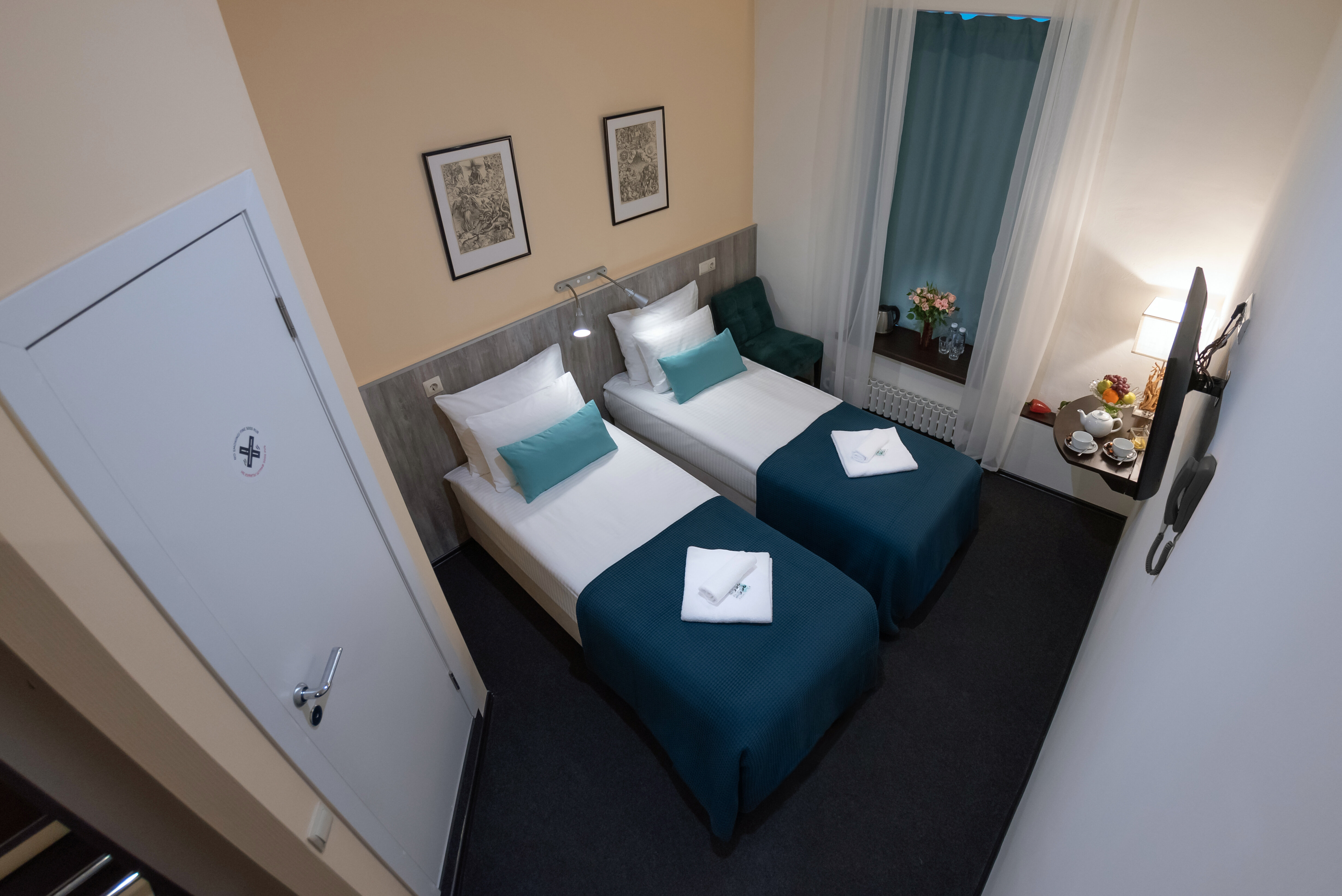 Стандарт с 1 кроватью или 2 отдельными