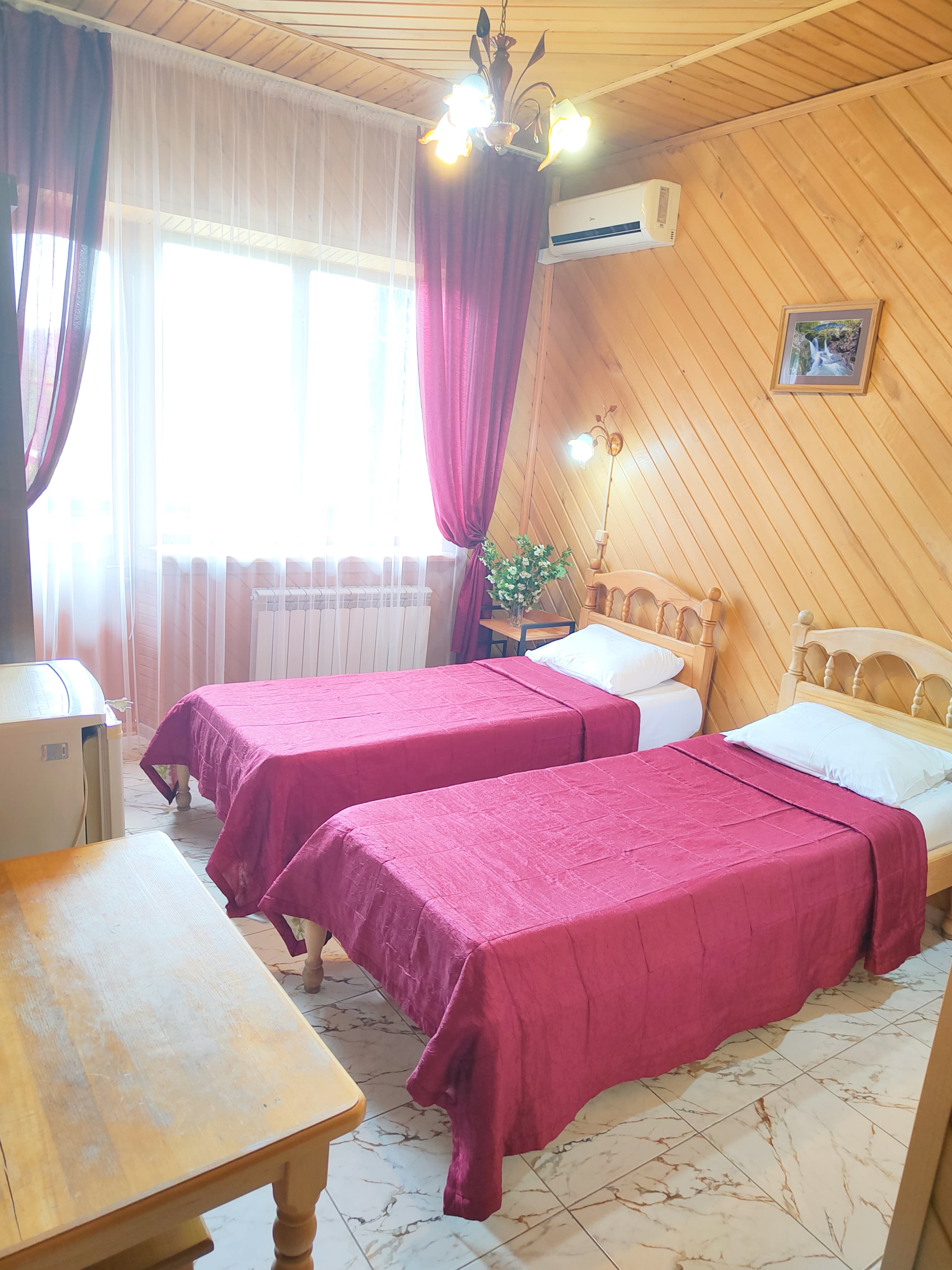 Двухместный номер с 2 отдельными кроватями и балконом