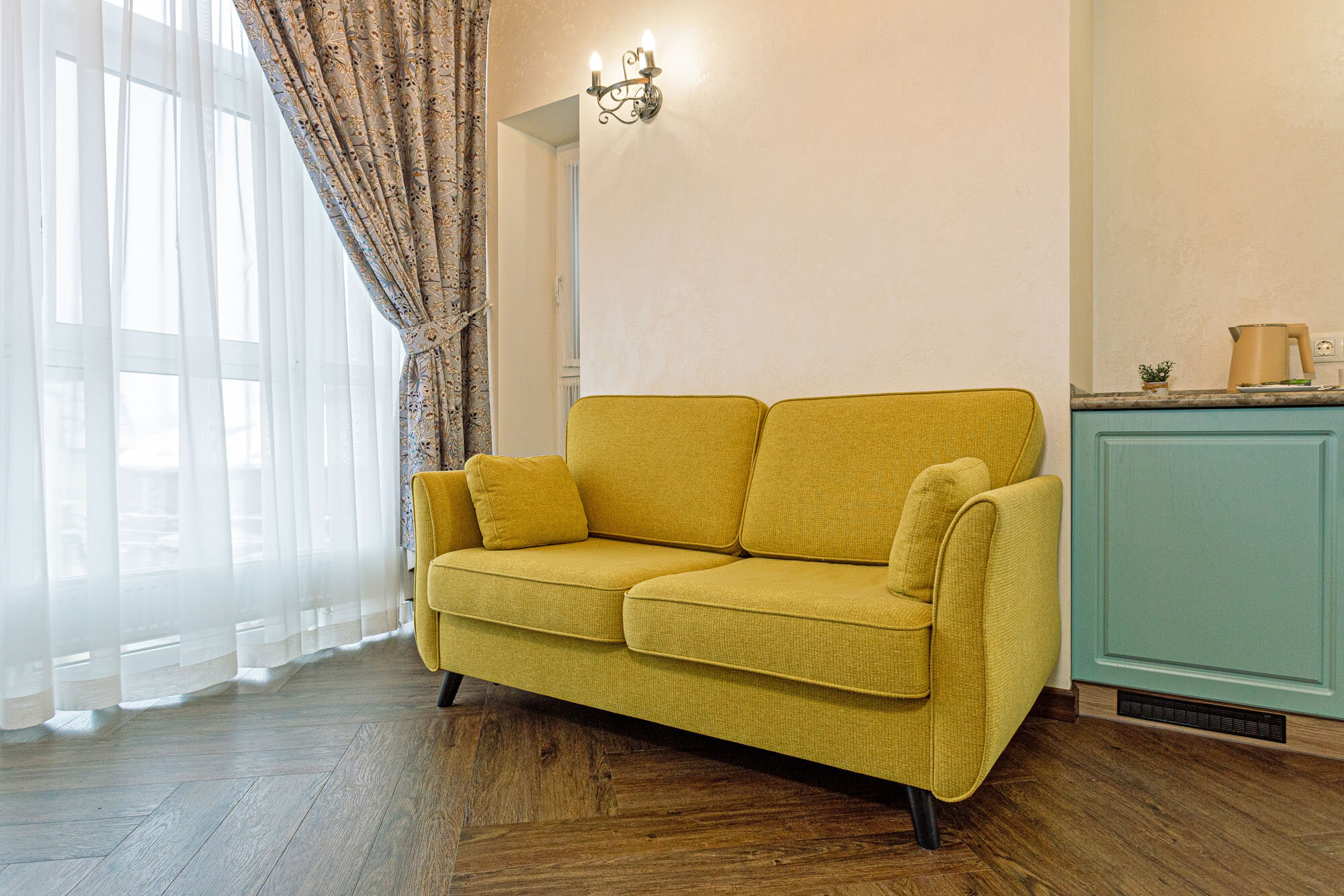 Люкс с кроватью размера «king-size» и гидромассажной ванной