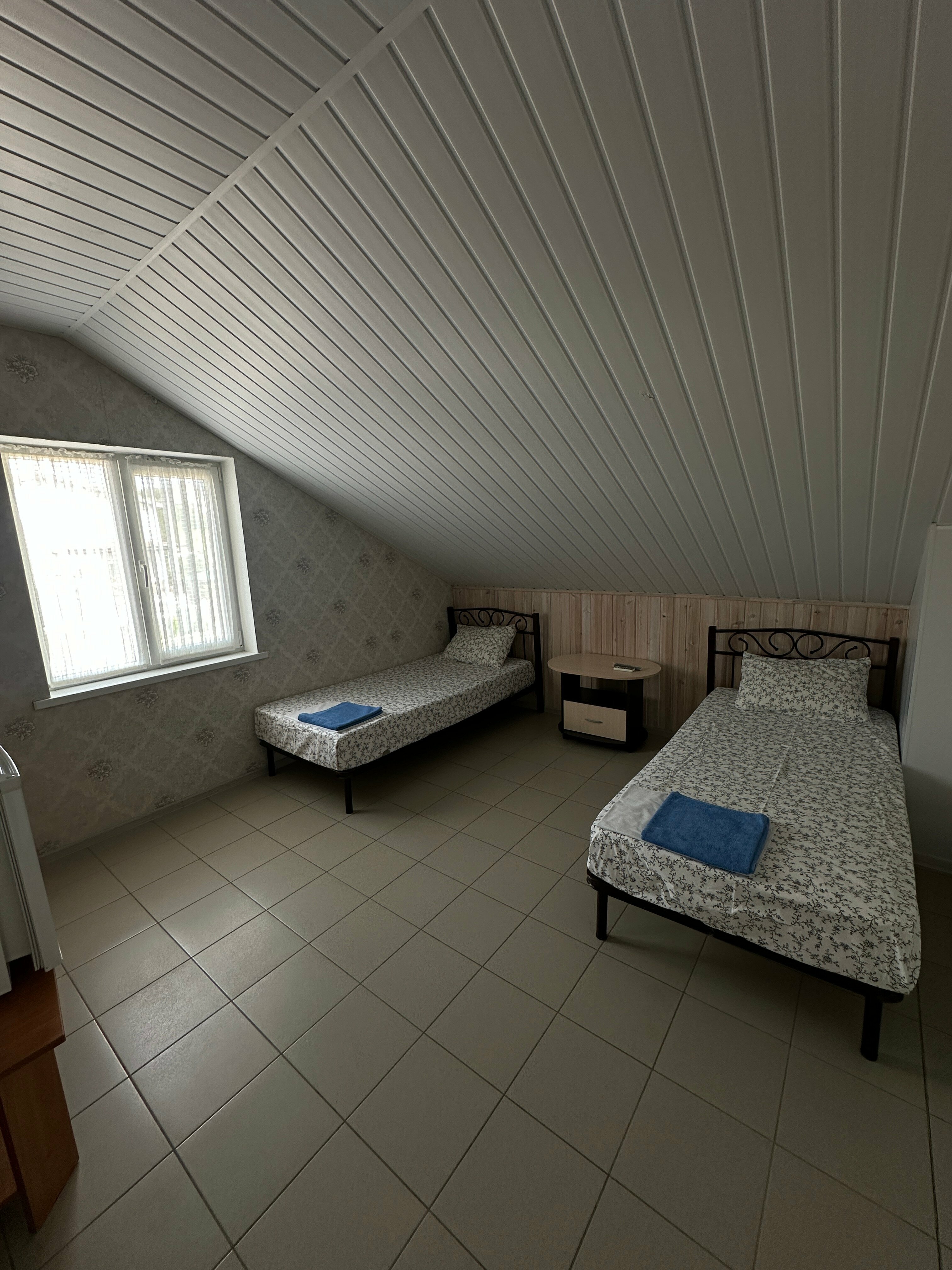 Двухместный номер с 2 отдельными кроватями и окном