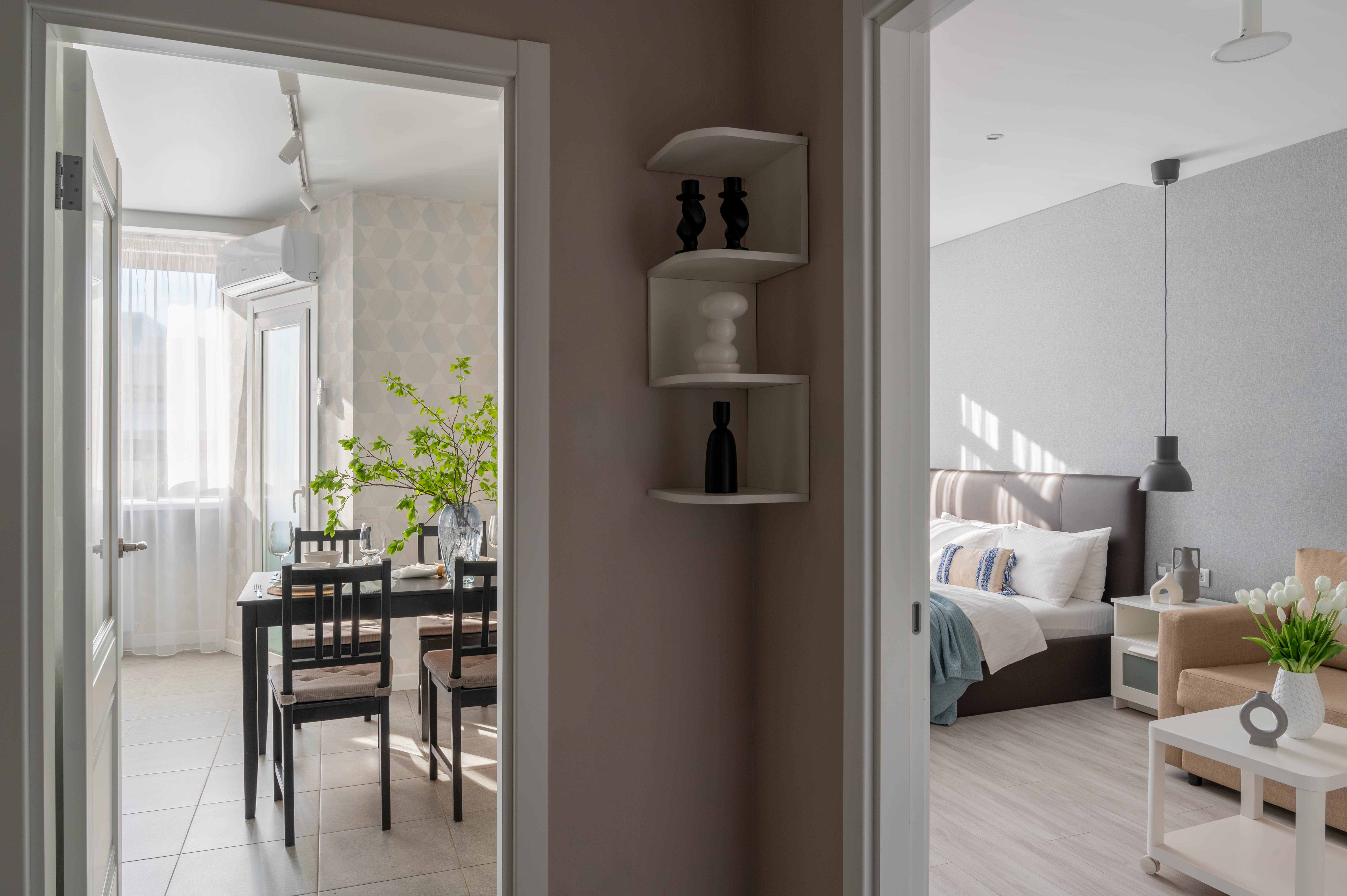 Апартаменты с 1 комнатой