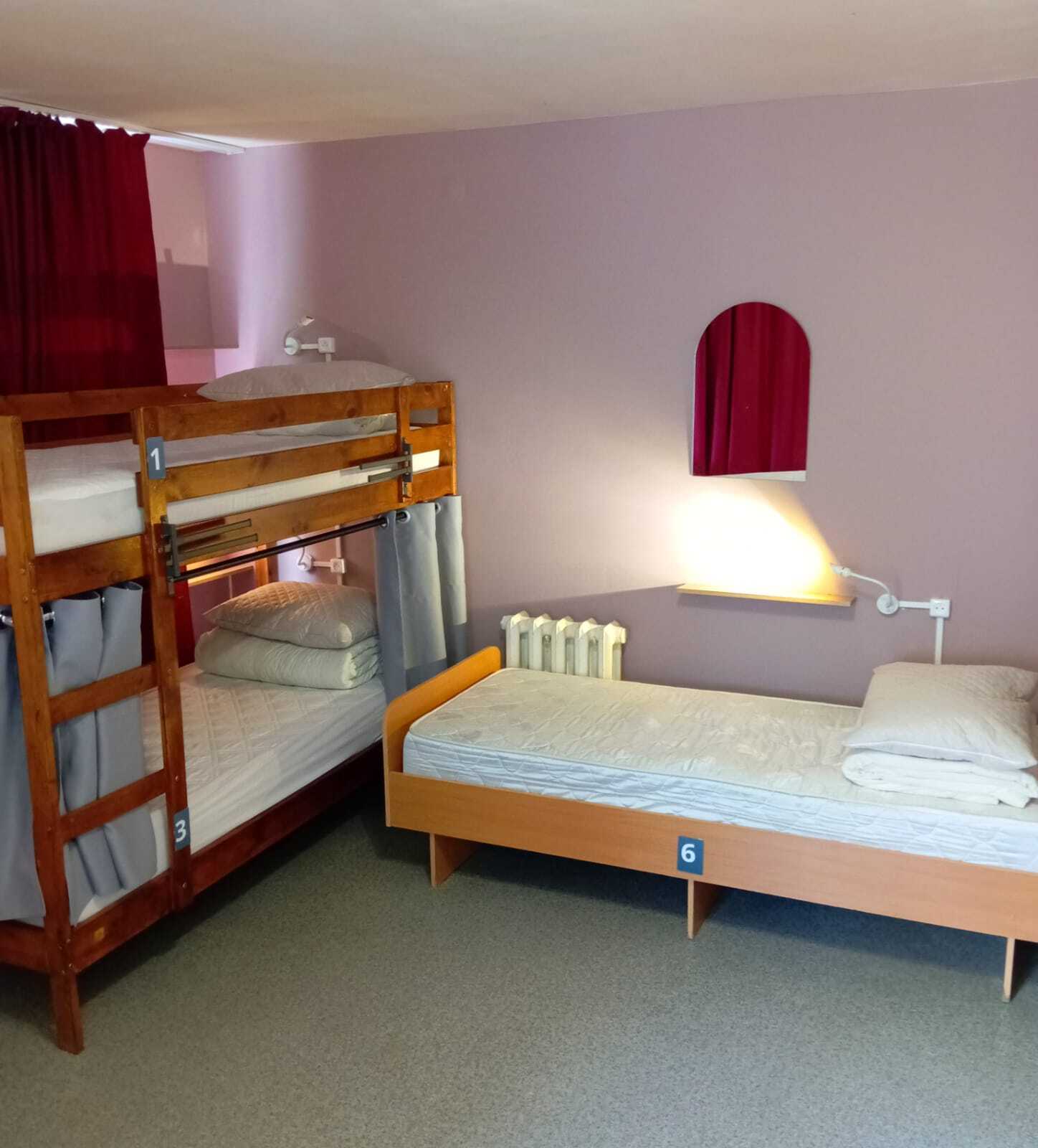 6-местный Общий номер (нижние места)