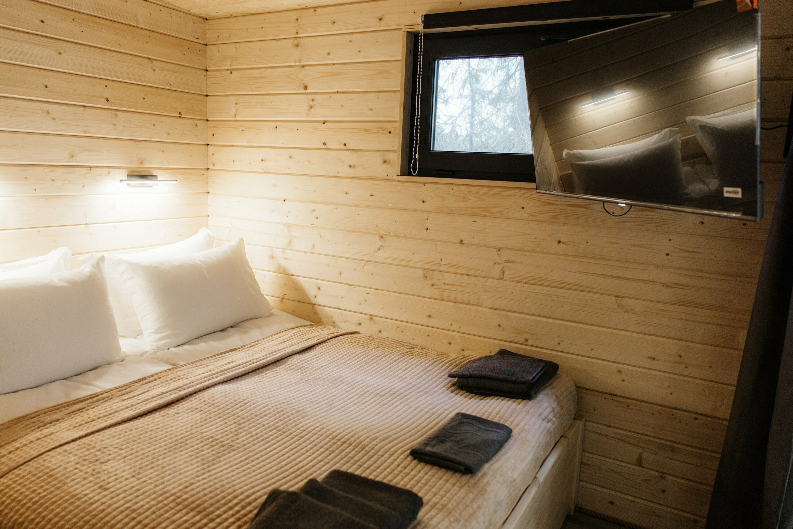 Коттедж с видом на лес