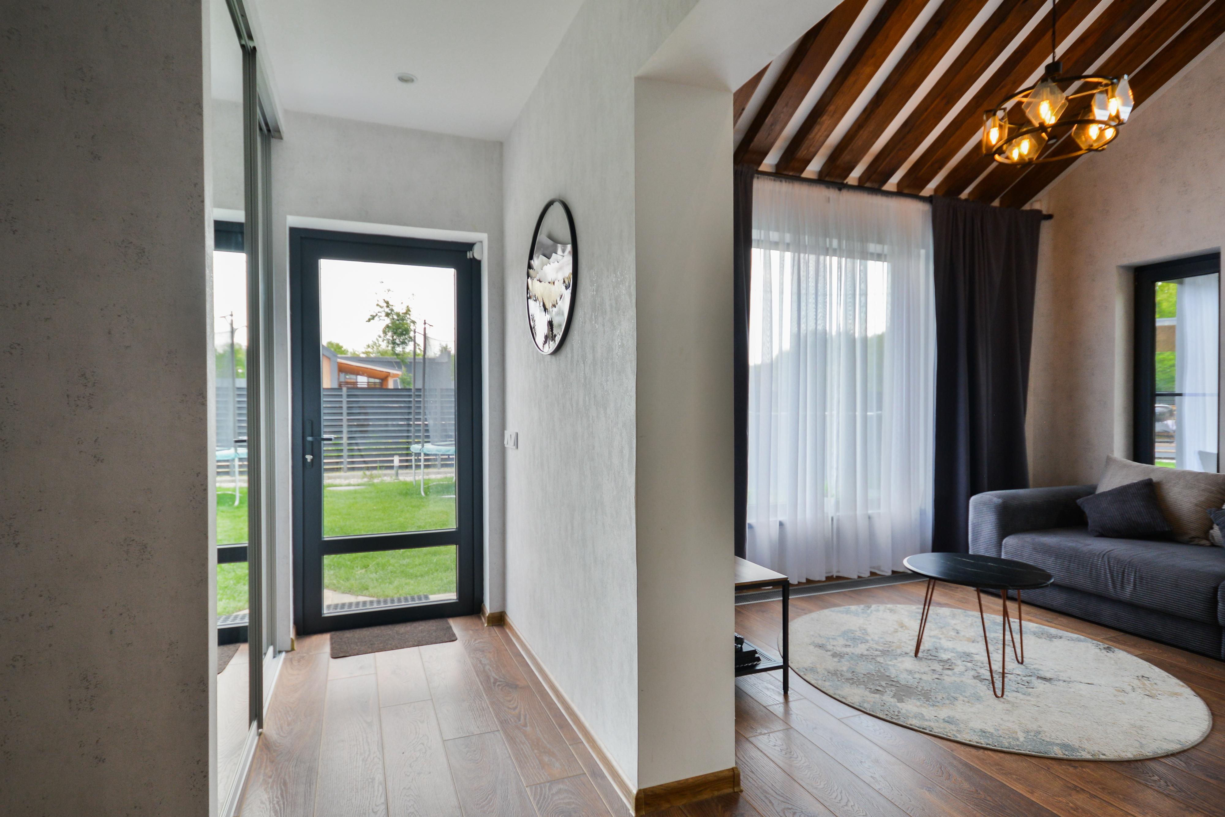 Дом Barn с баней на дровах и бассейном