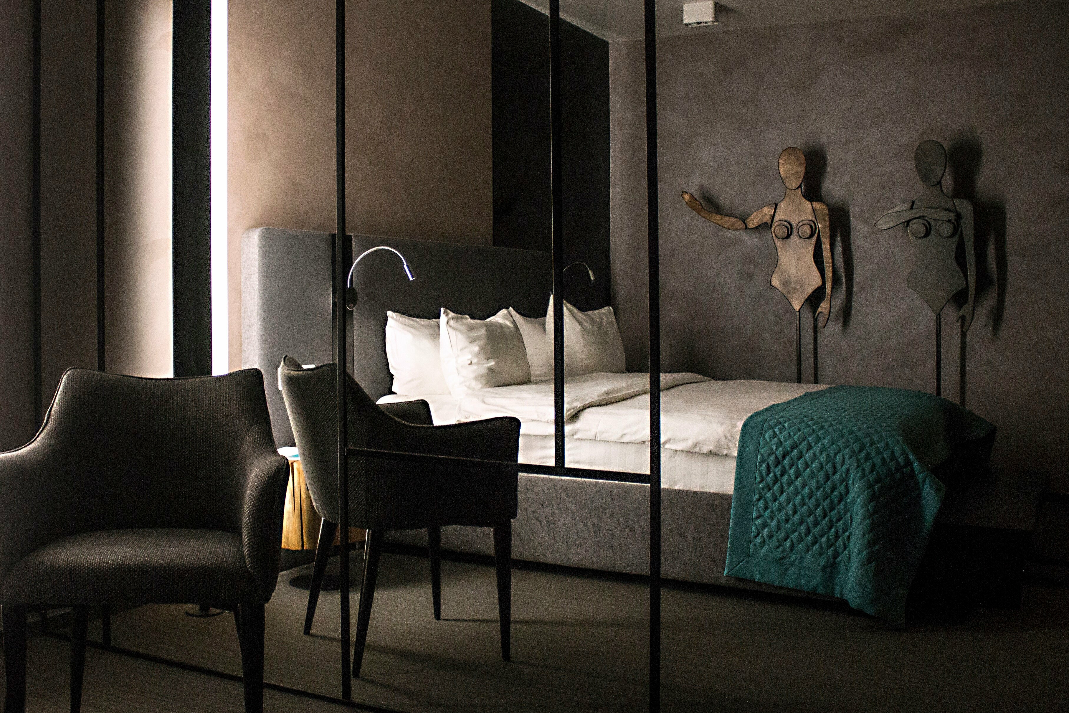 Небольшой двухместный номер с 1 кроватью