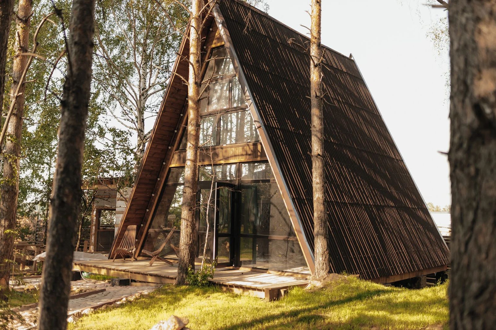 Дом с видом на лес