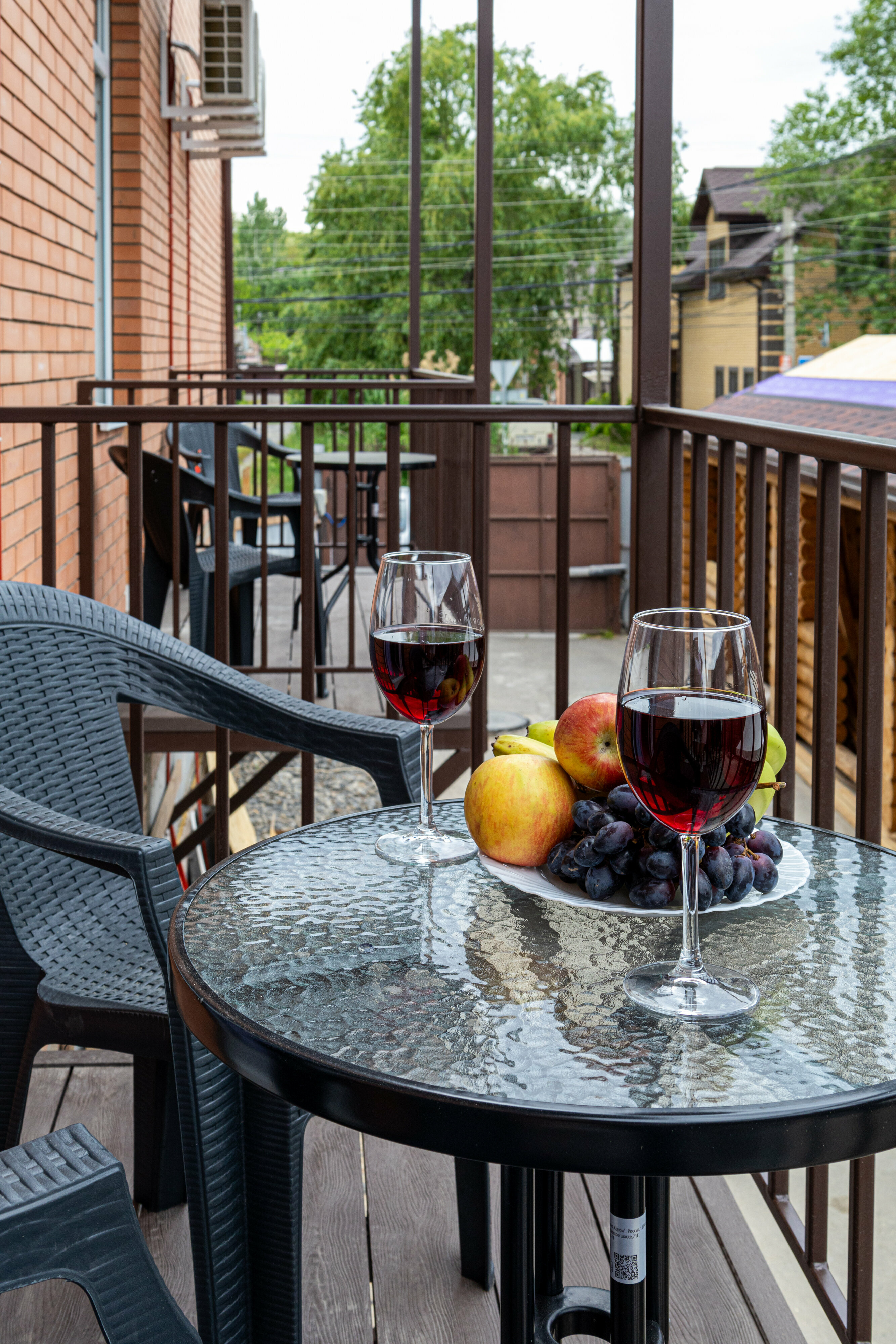 Четырехместный номер с балконом