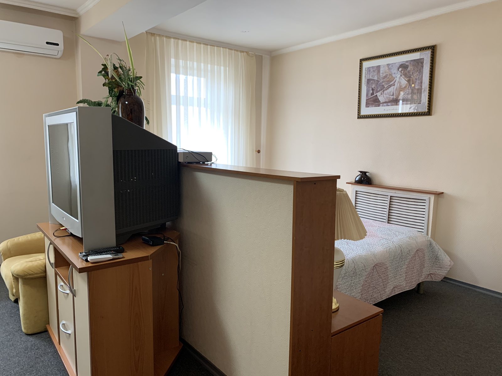 Большой двухместный номер с 1 кроватью