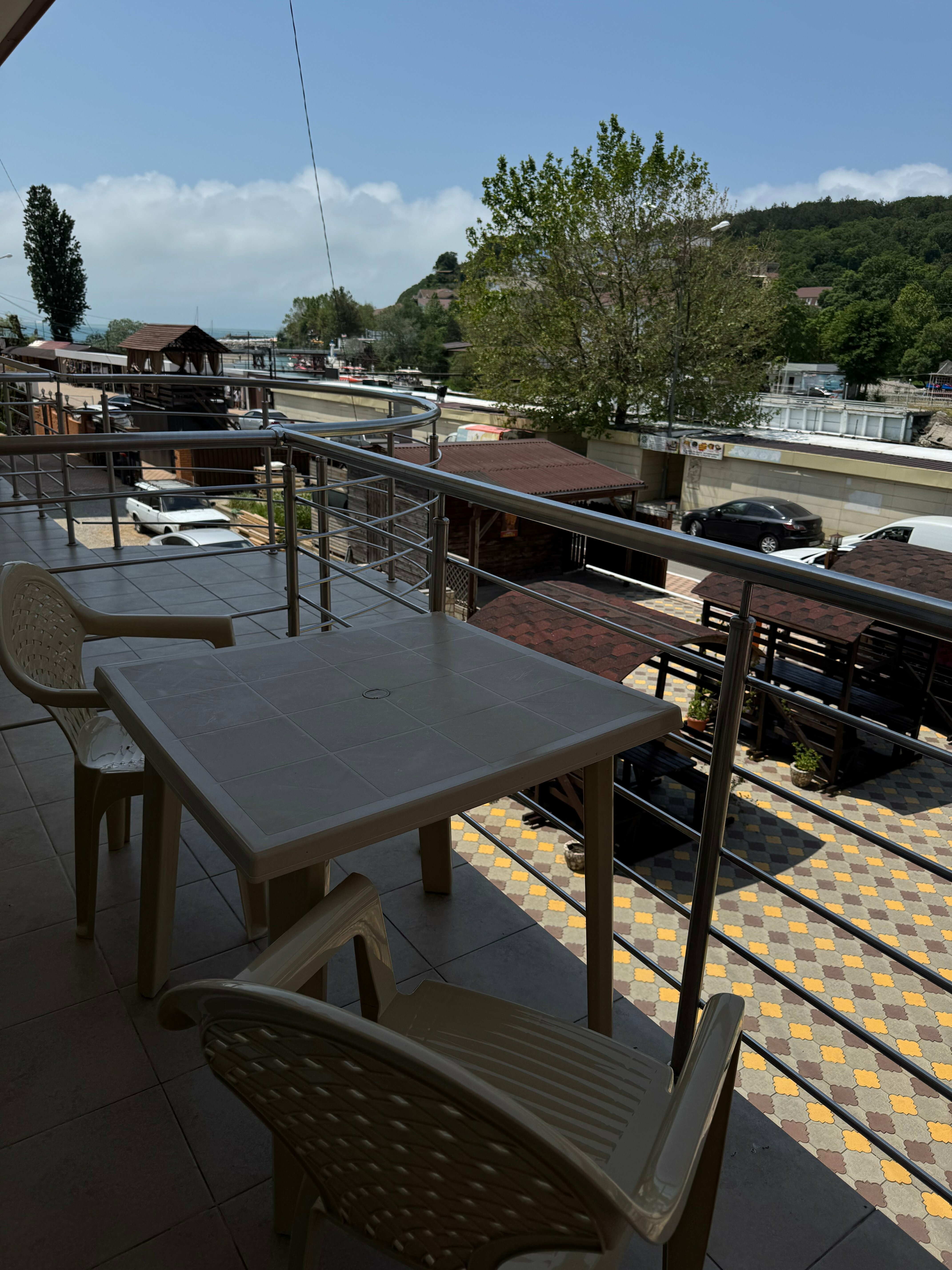 Двухместный номер Делюкс с 1 кроватью и балконом, вид на море