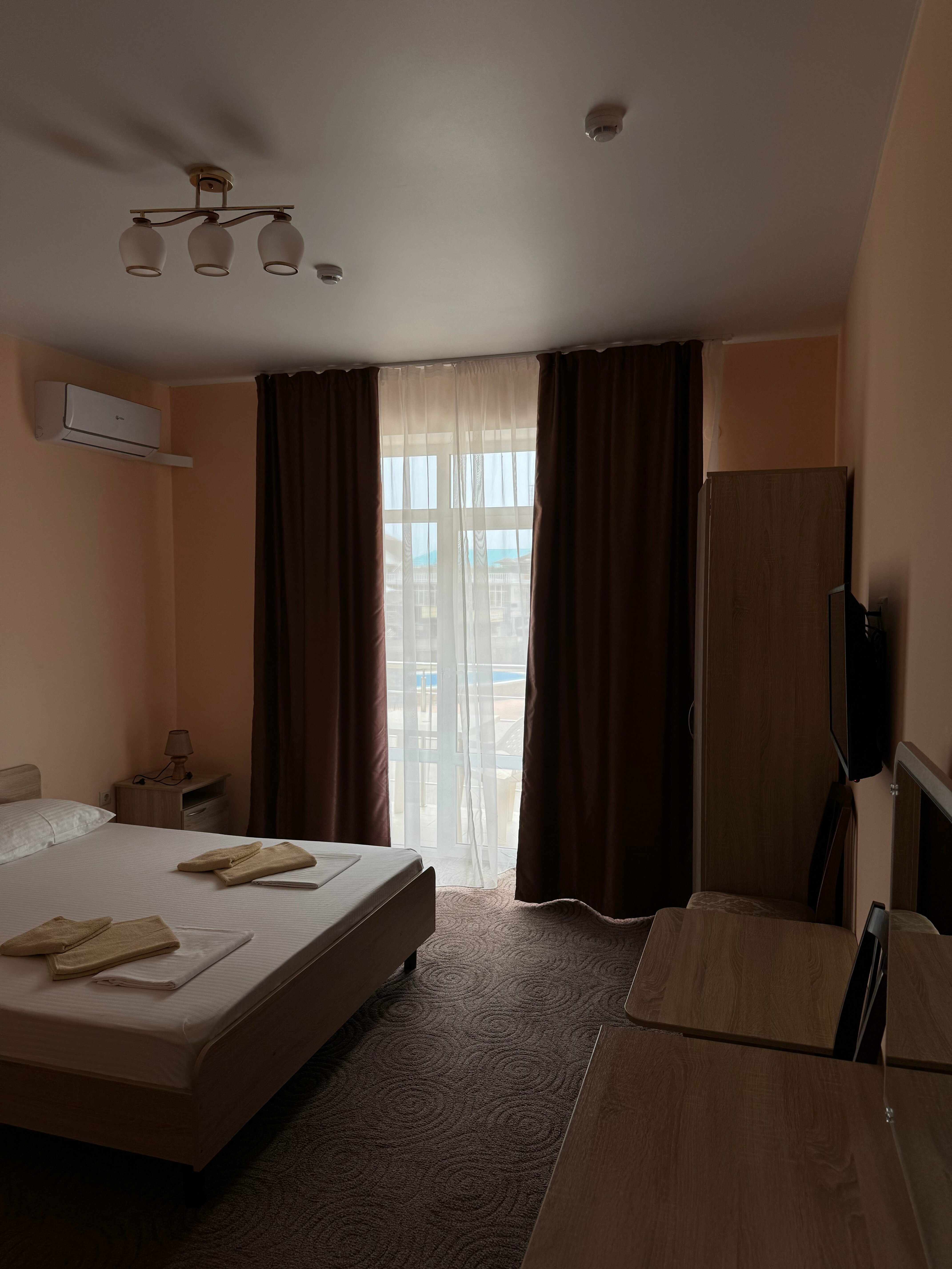 Двухместный номер Делюкс с 1 кроватью и балконом