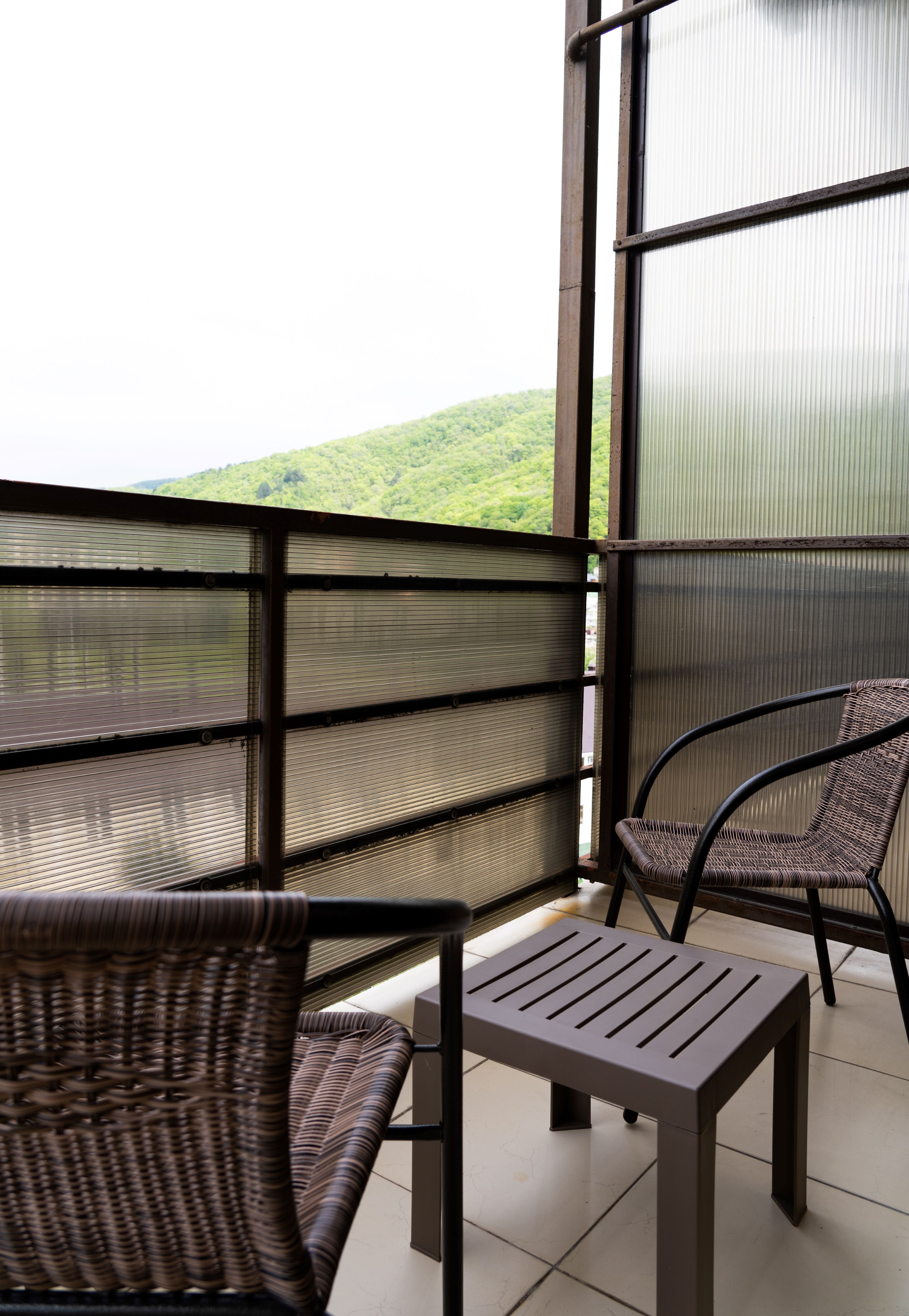 Двухместный номер с 1 кроватью или 2 отдельными кроватями, вид на горы