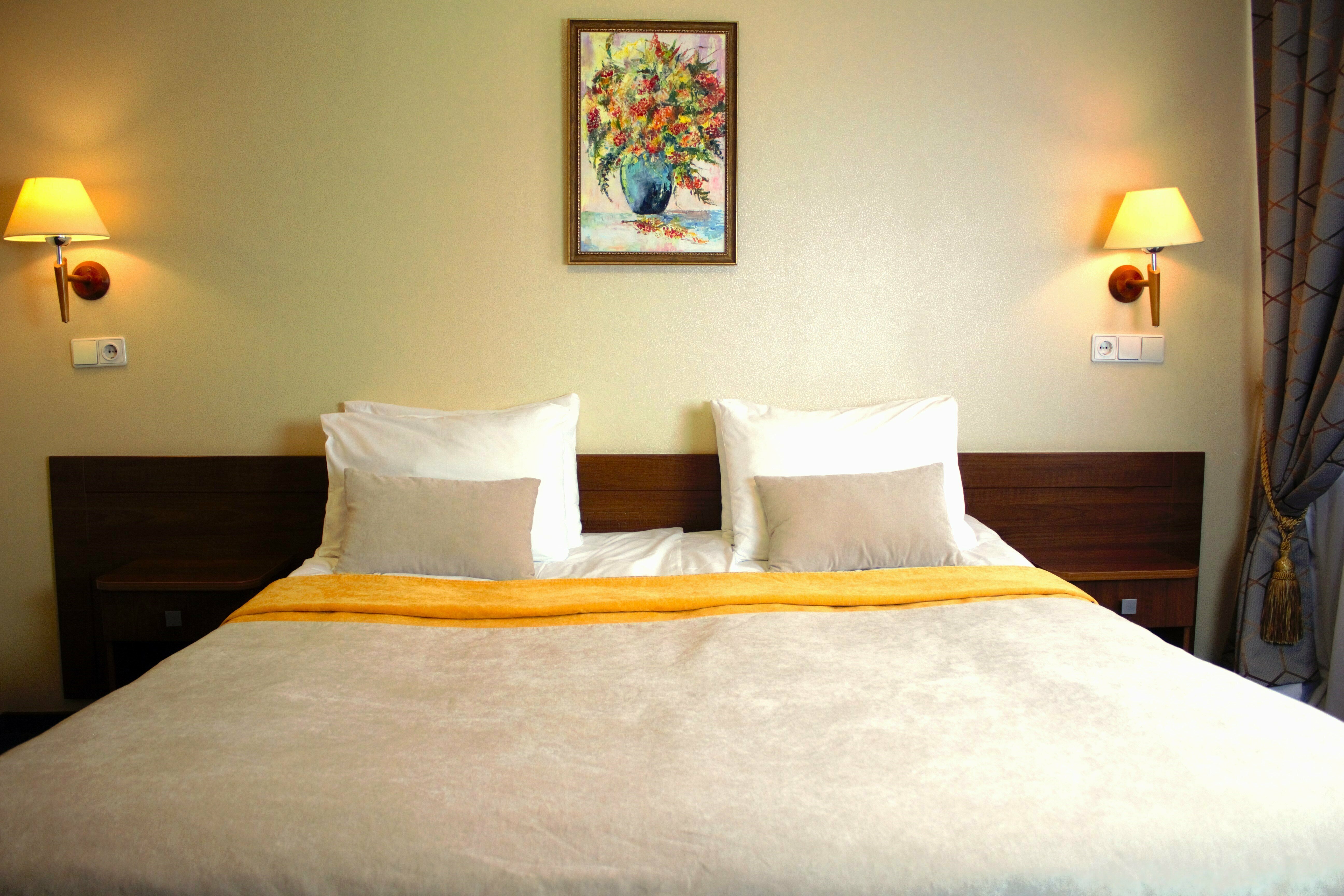 Люкс с кроватью размера «king-size» и балконом