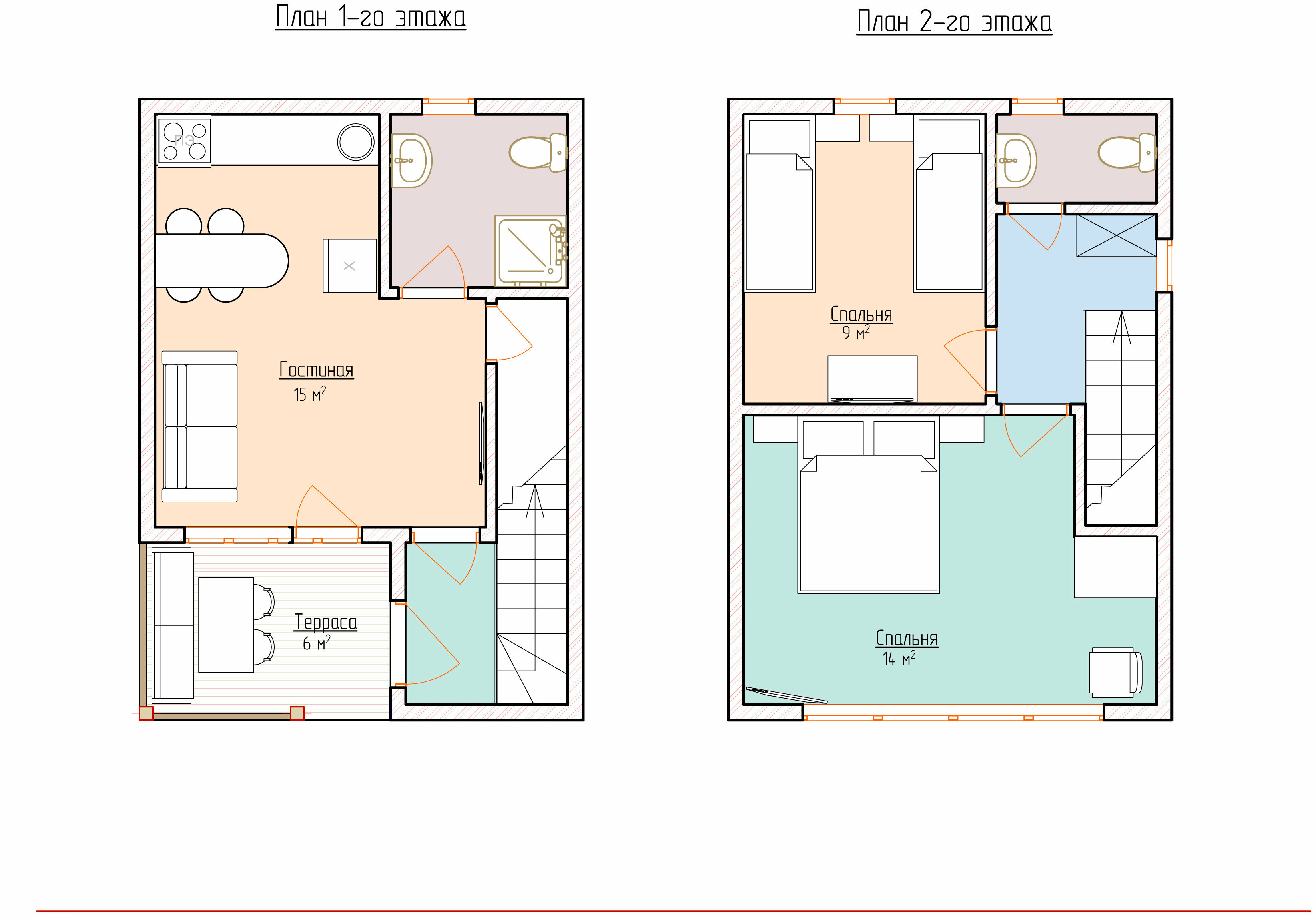 Коттедж для семейного отдыха