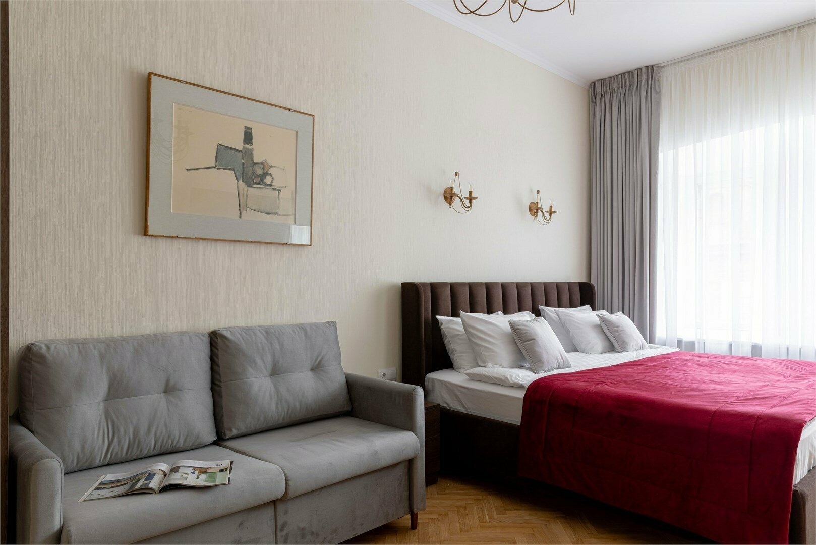 НОВЫЕ Однокомнатные апартаменты с видом на ул. Гороховую открытие 01.05.25