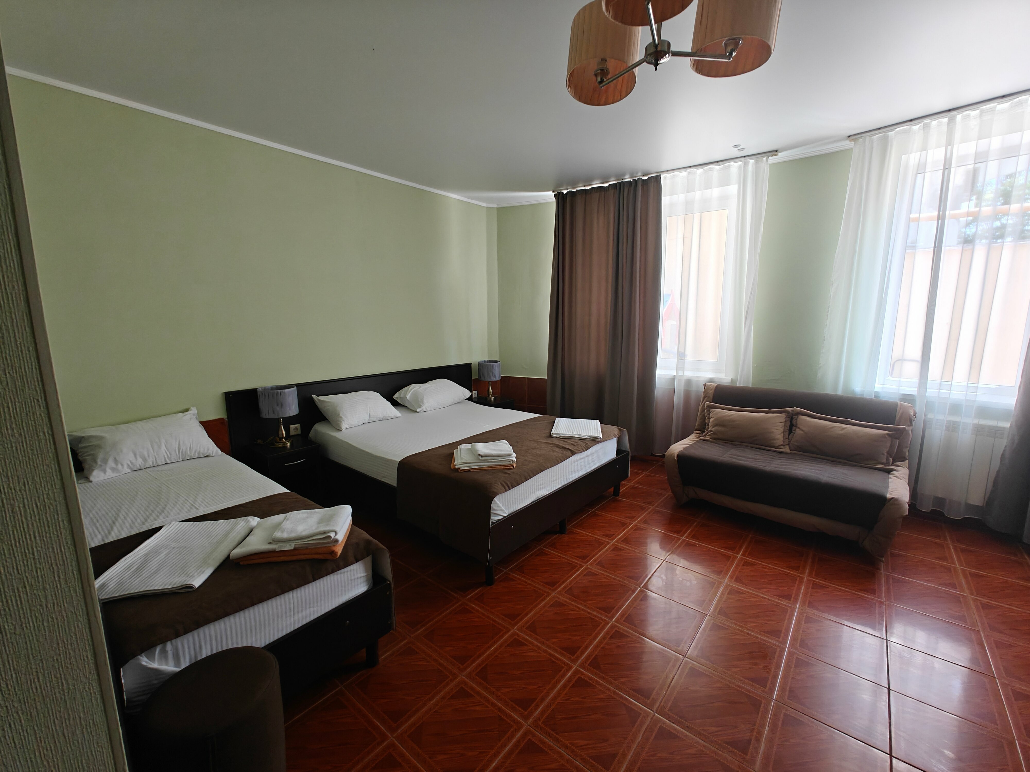 Стандартный четырехместный номер