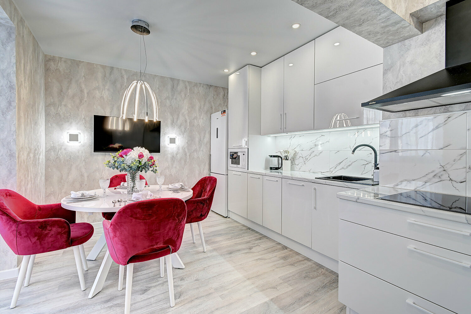 Апартаменты с 2 спальнями и видом на море