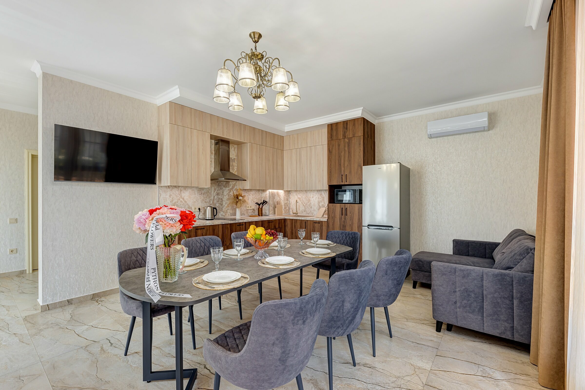 Апартаменты с 3 спальнями