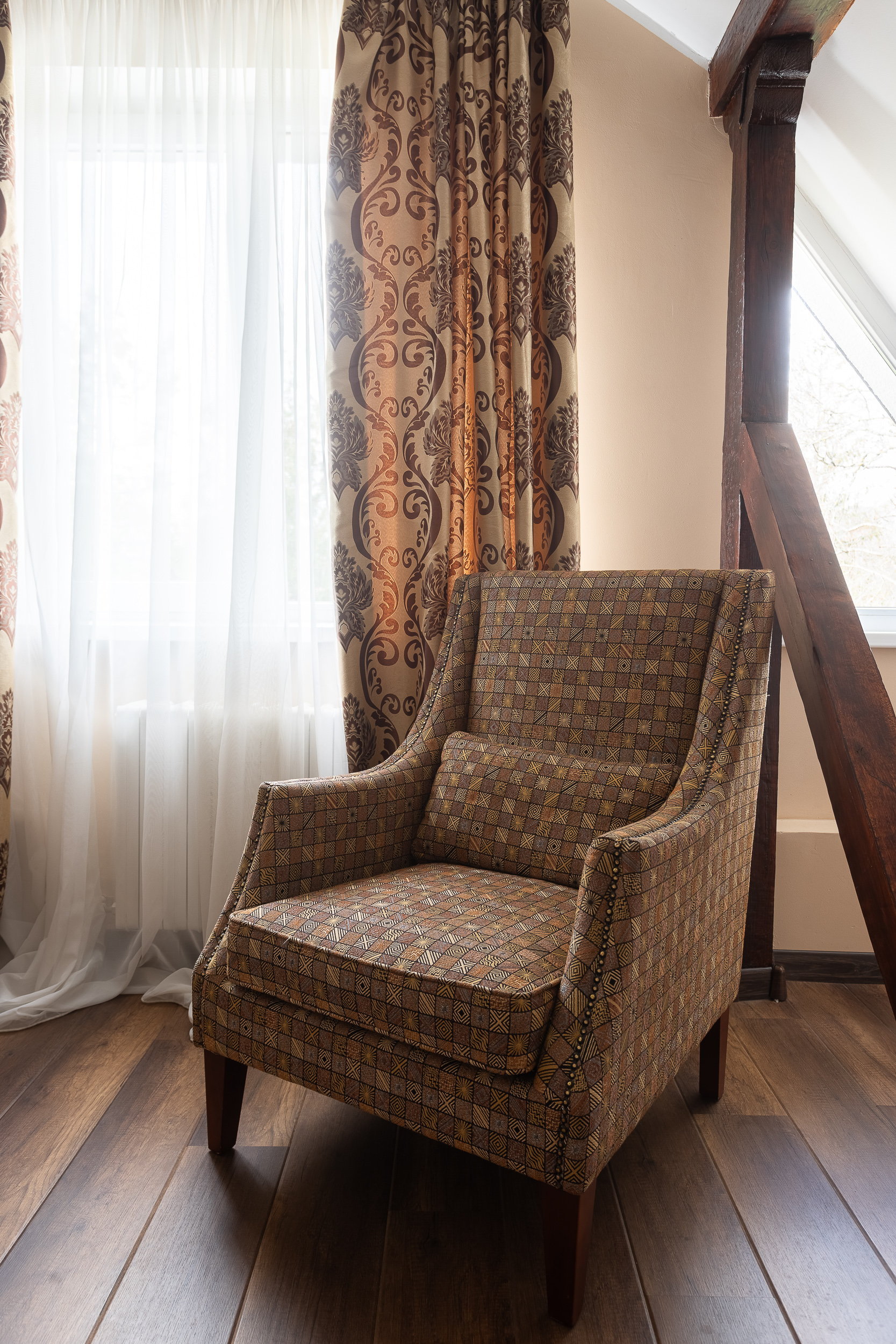 Двухместный номер с 1 кроватью и видом на парк