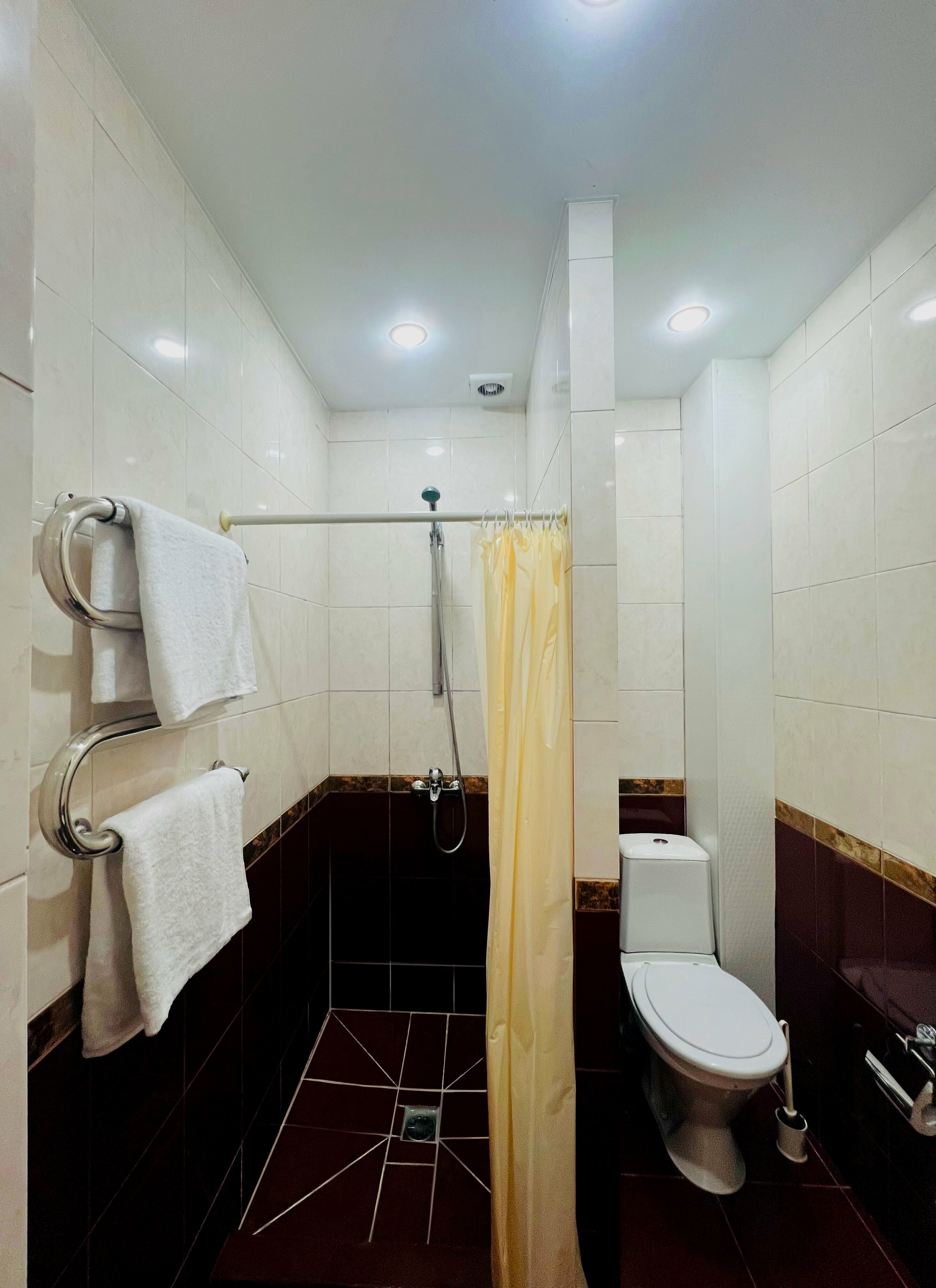 Двухместный номер с 1 кроватью и балконом