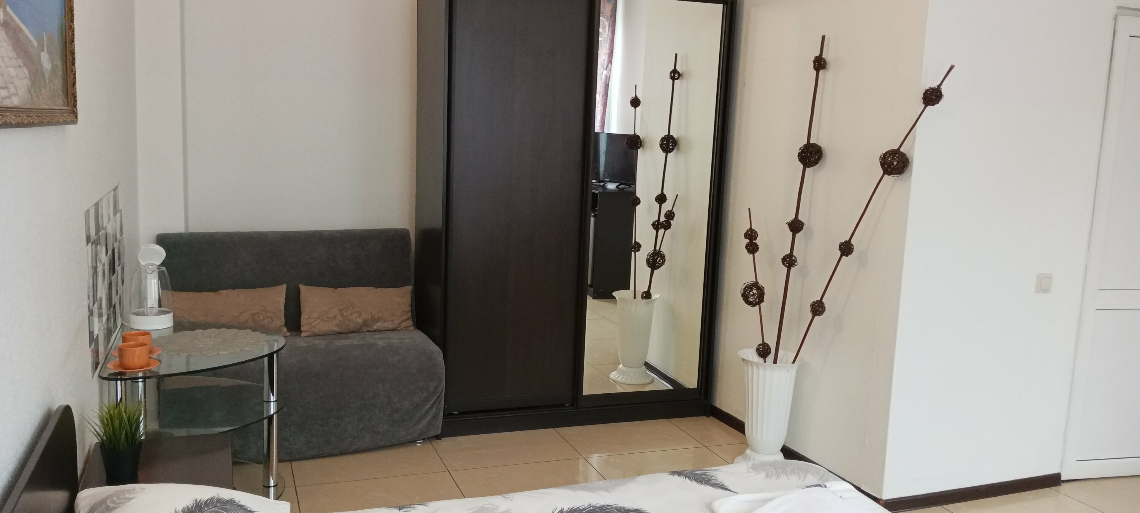 Двухместный номер с 1 кроватью и видом на парк