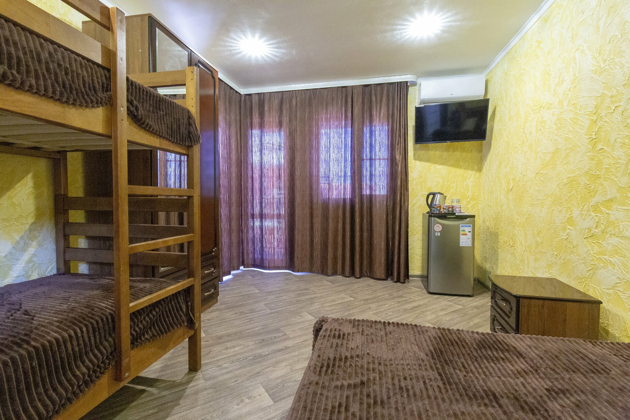 4-х местный однокомнатный номер