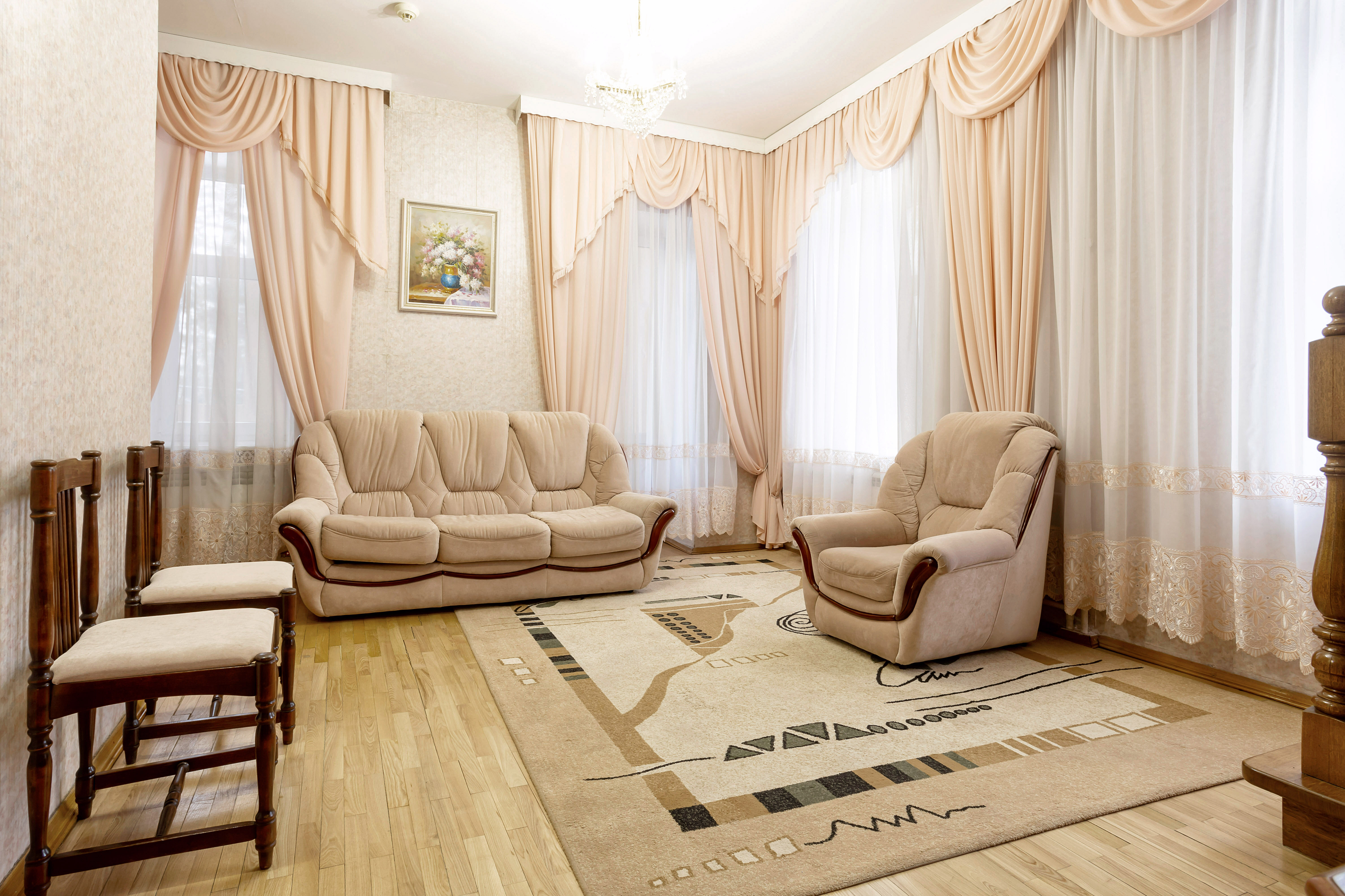 «Люкс-винтаж» двухместный трехкомнатный 2 корпус