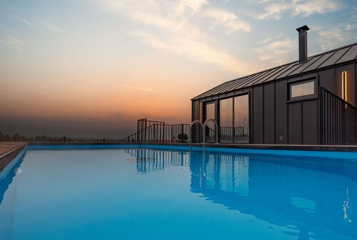 Номер с 2 кроватями размера «king-size» в Хоббит Тон