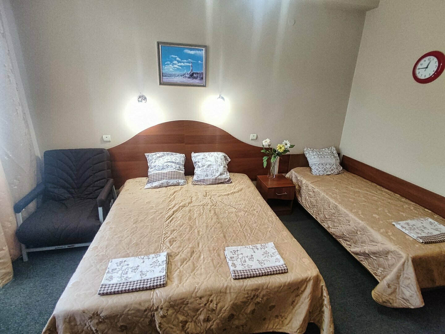 Стандартный трехместный номер