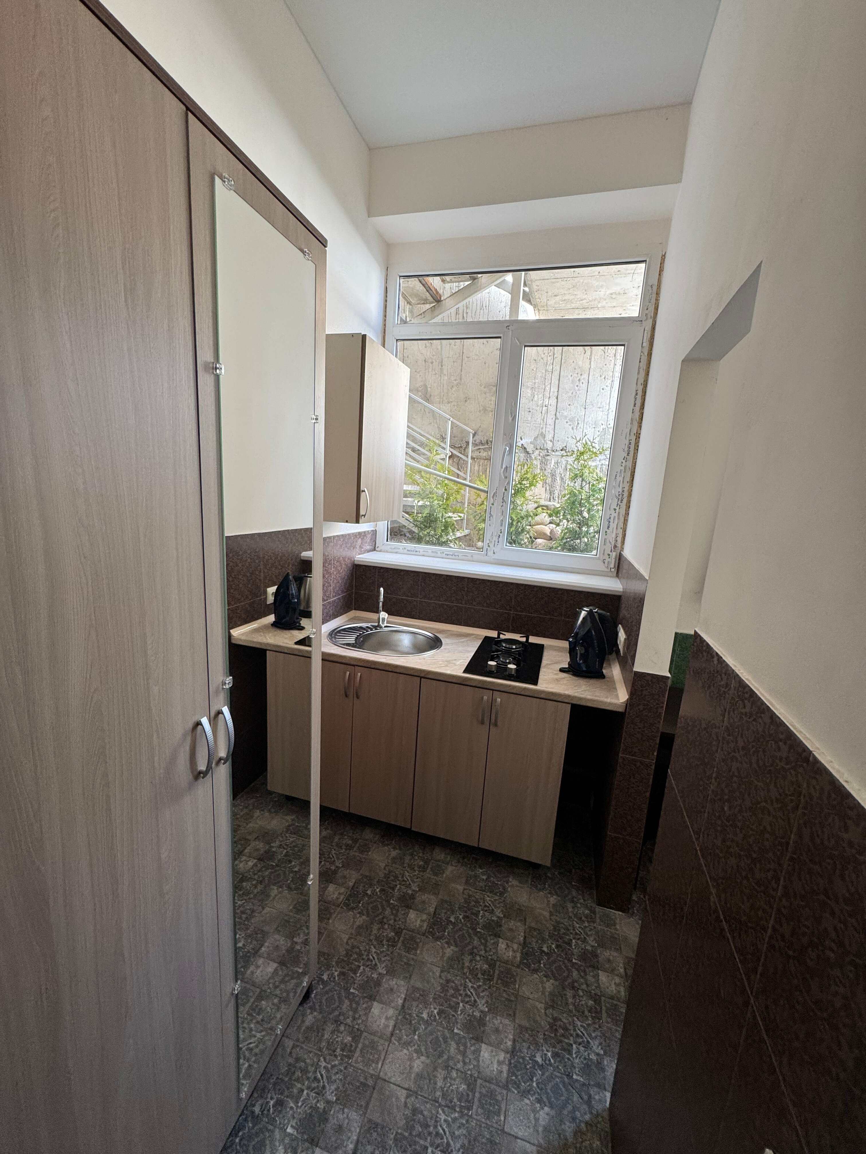 Двухместный номер с 1 кроватью и видом на сад