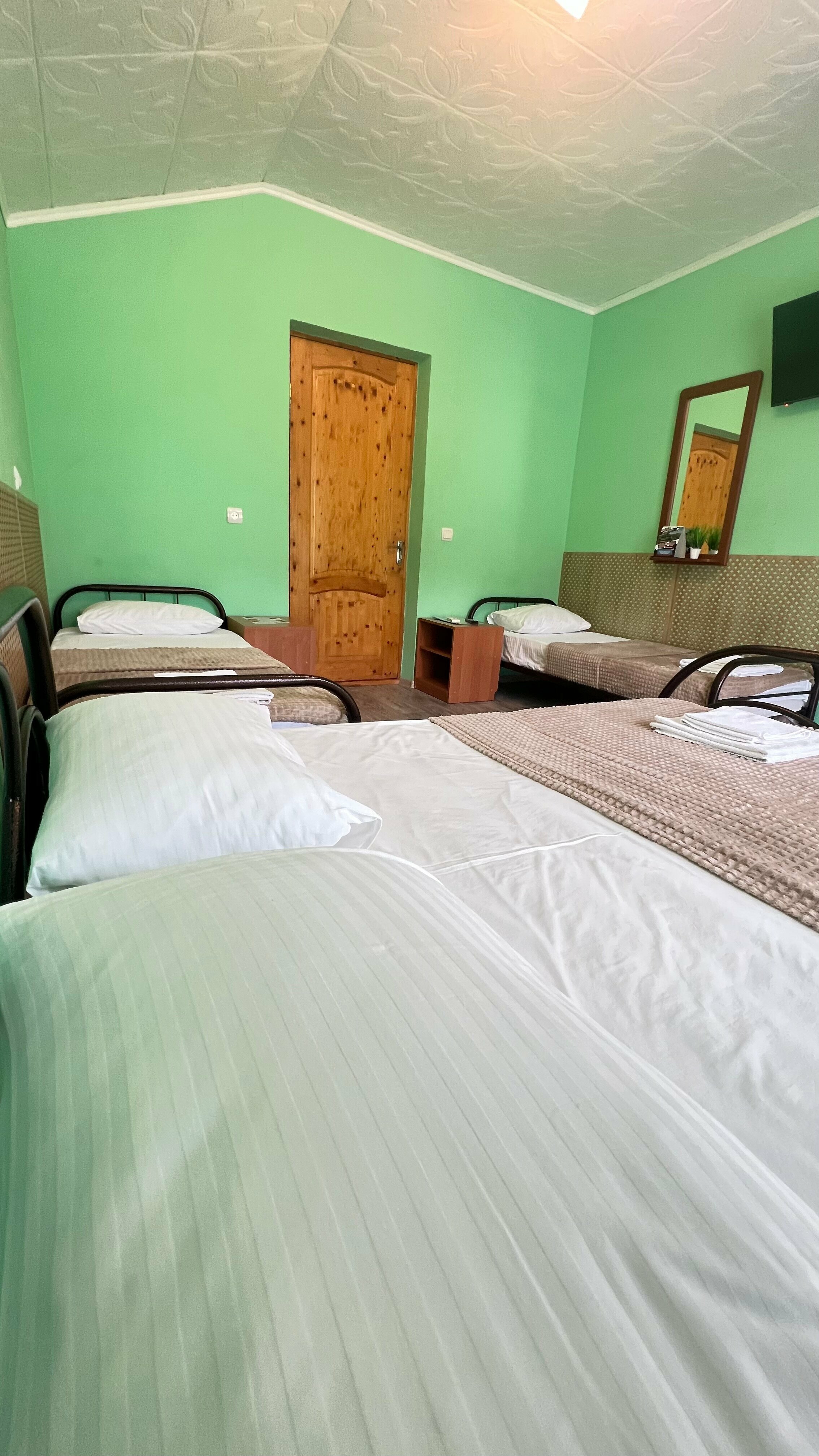 Четырехместный однокомнатный номер с видом на горы №8