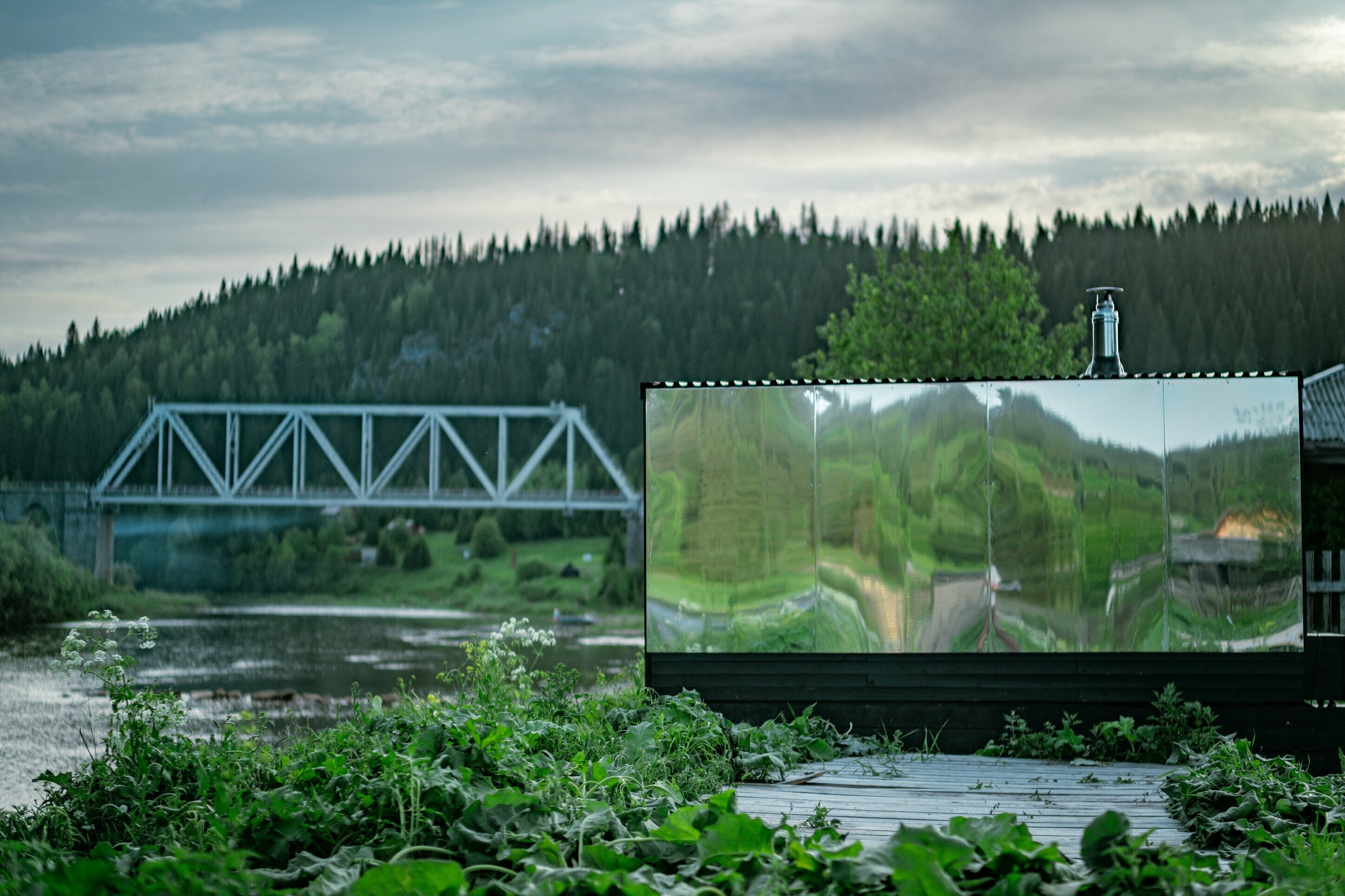 Двухместный номер с 1 кроватью и видом на горы