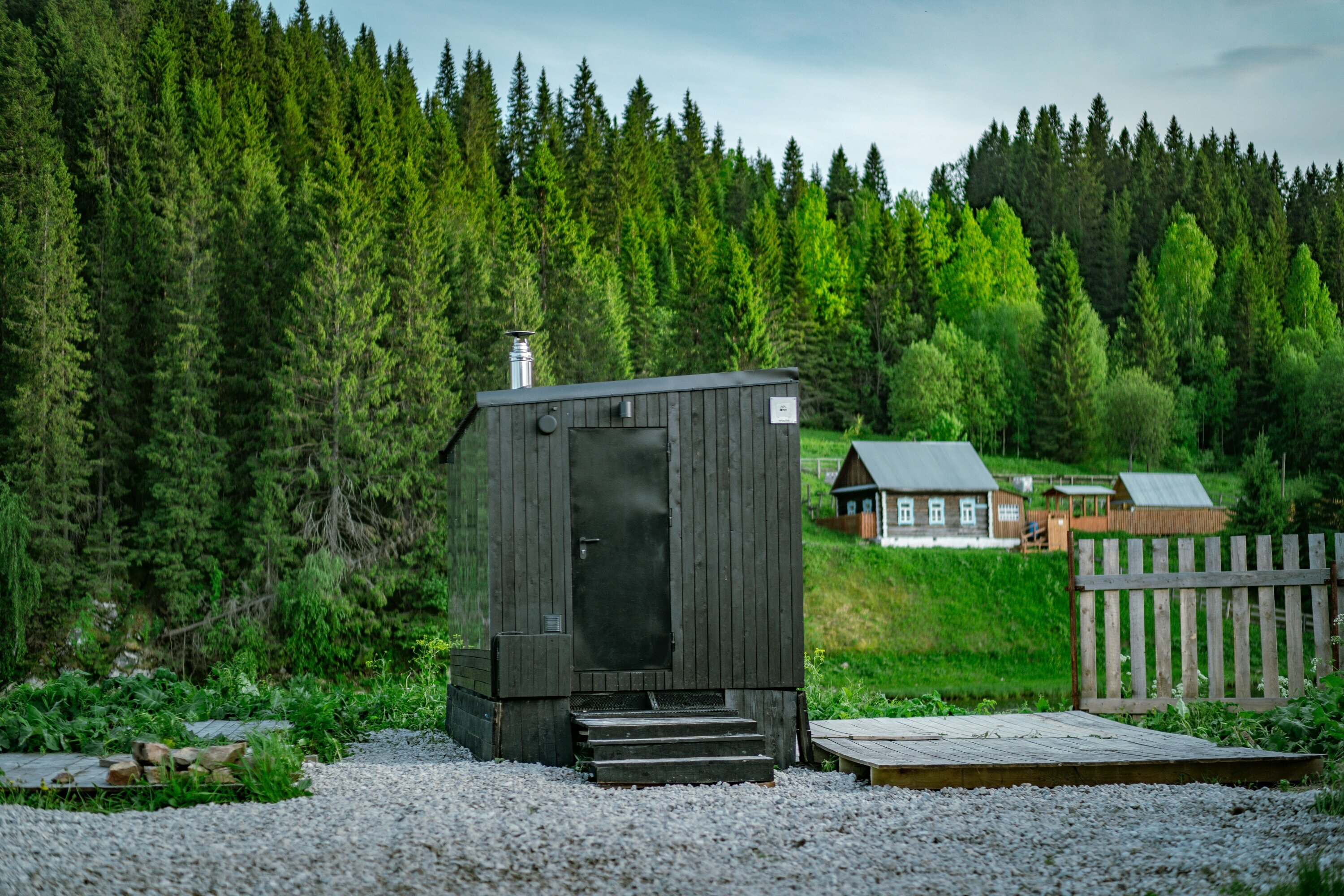 Двухместный номер с 1 кроватью и видом на горы