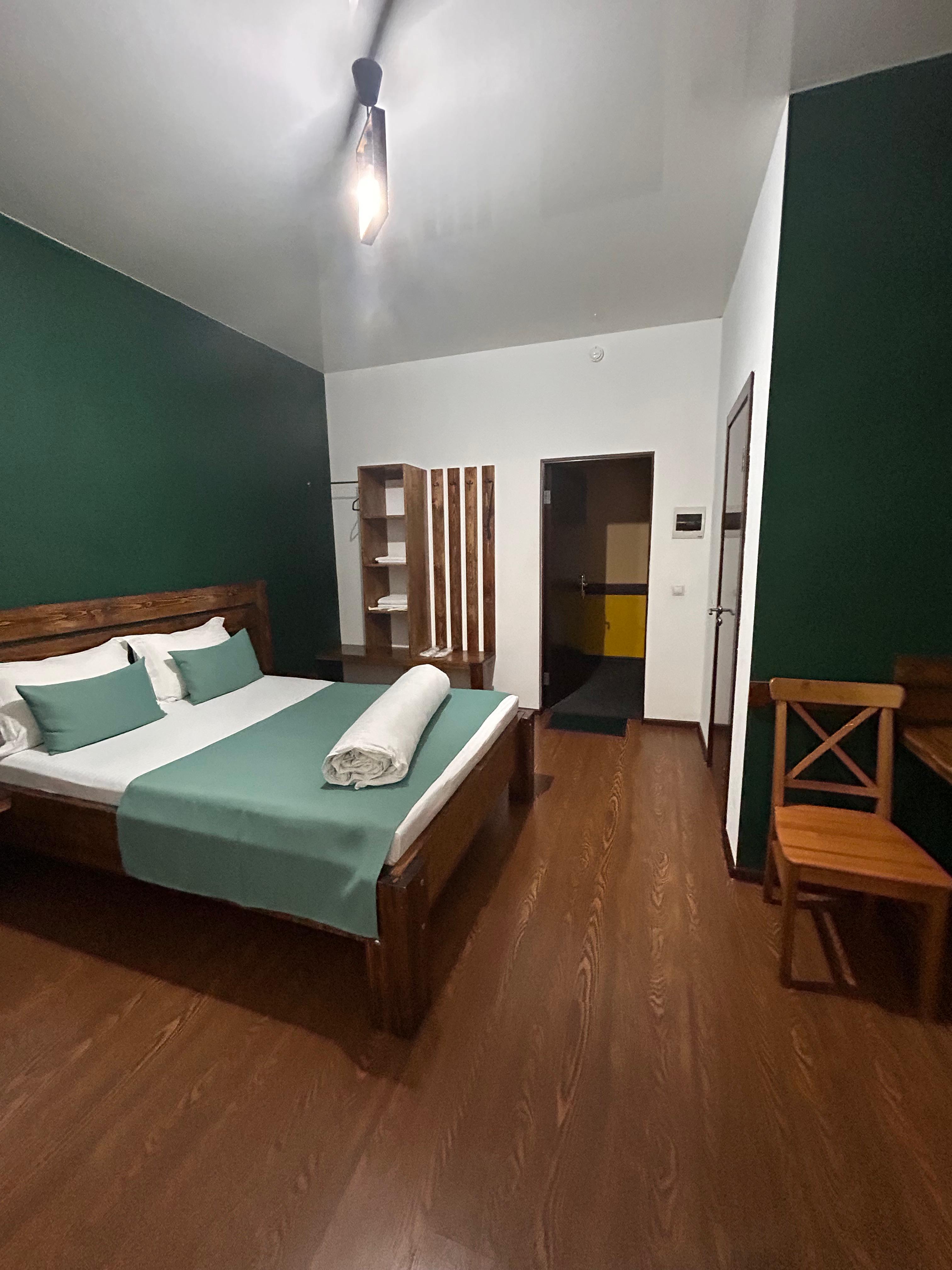 Двухместный номер Делюкс с 1 кроватью и балконом