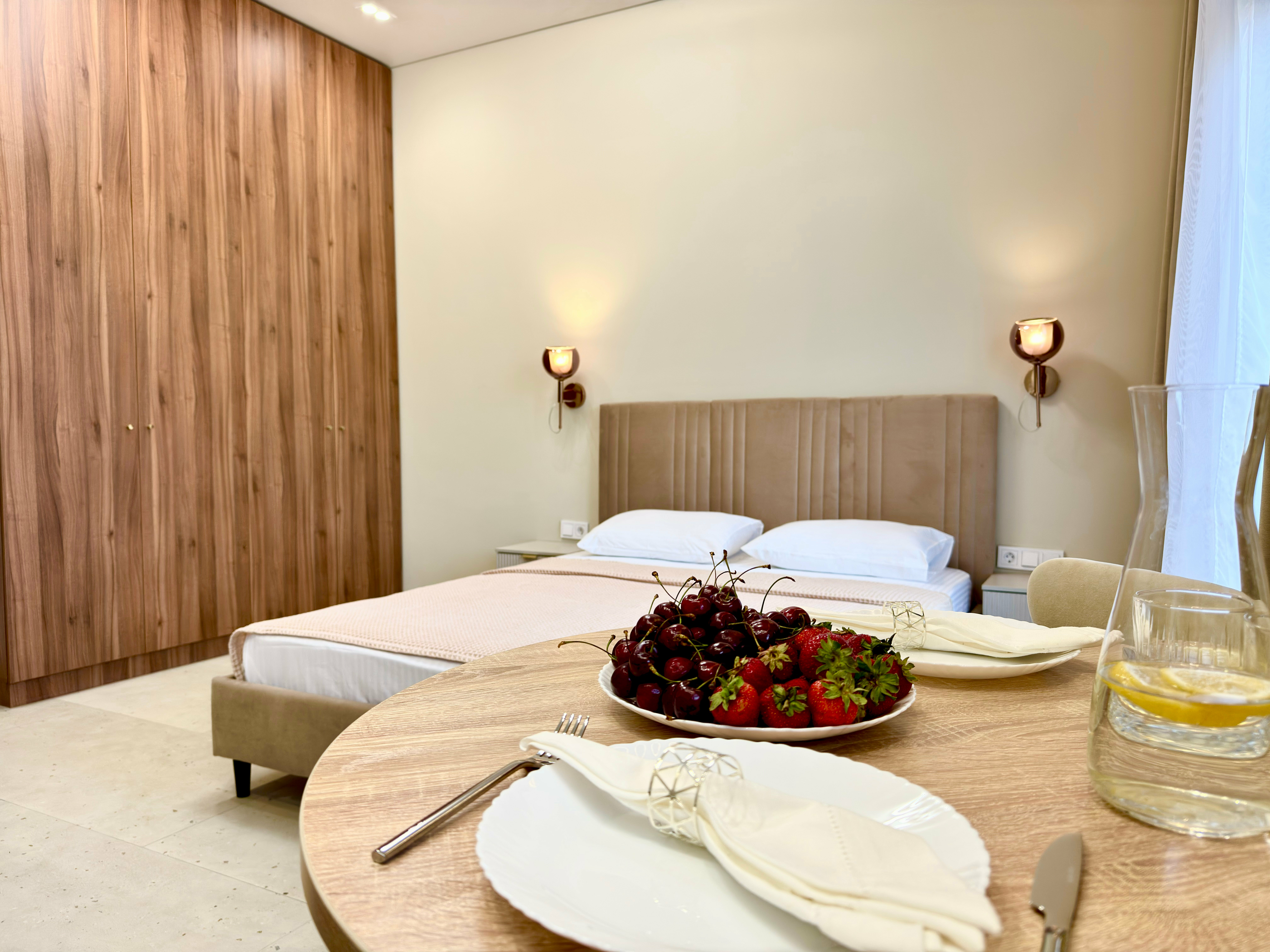 Апартаменты с балконом