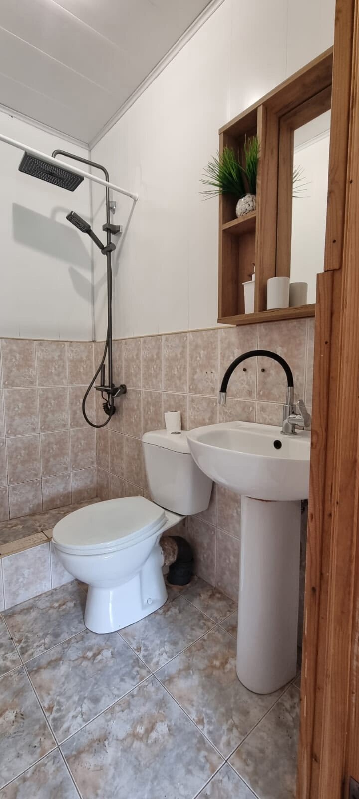 Трехместный номер с террасой