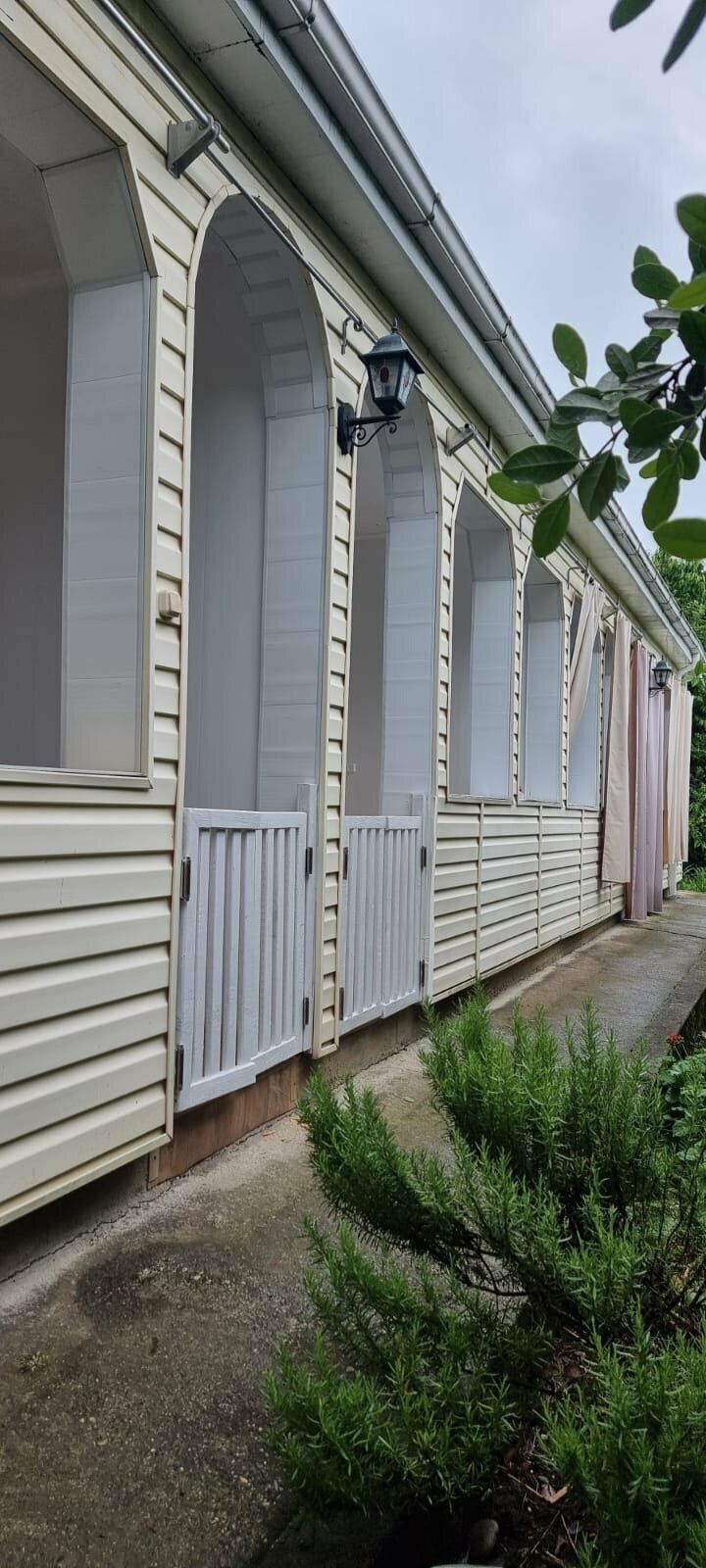 Трехместный номер с террасой