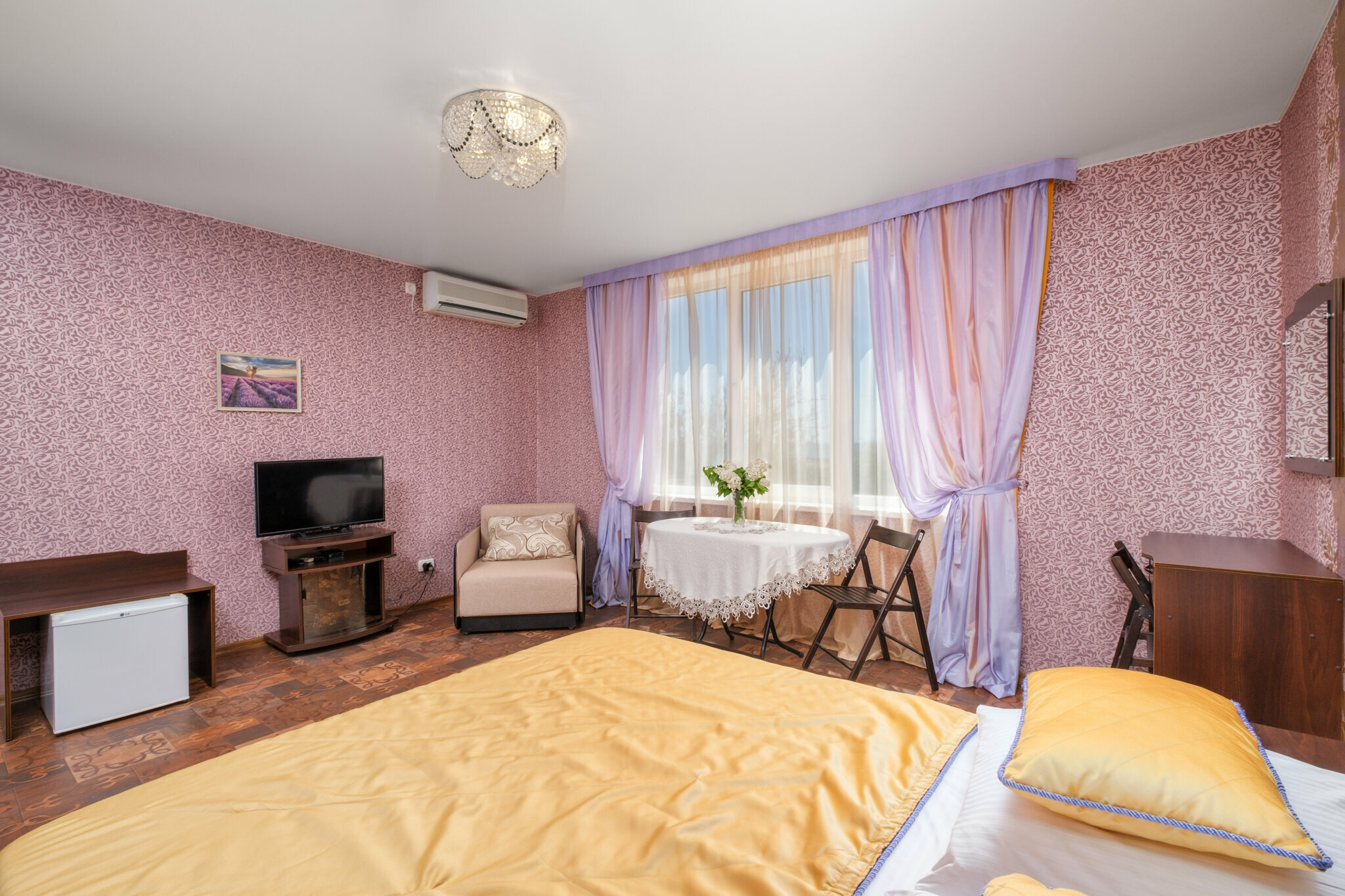 Трехместный номер с видом на море