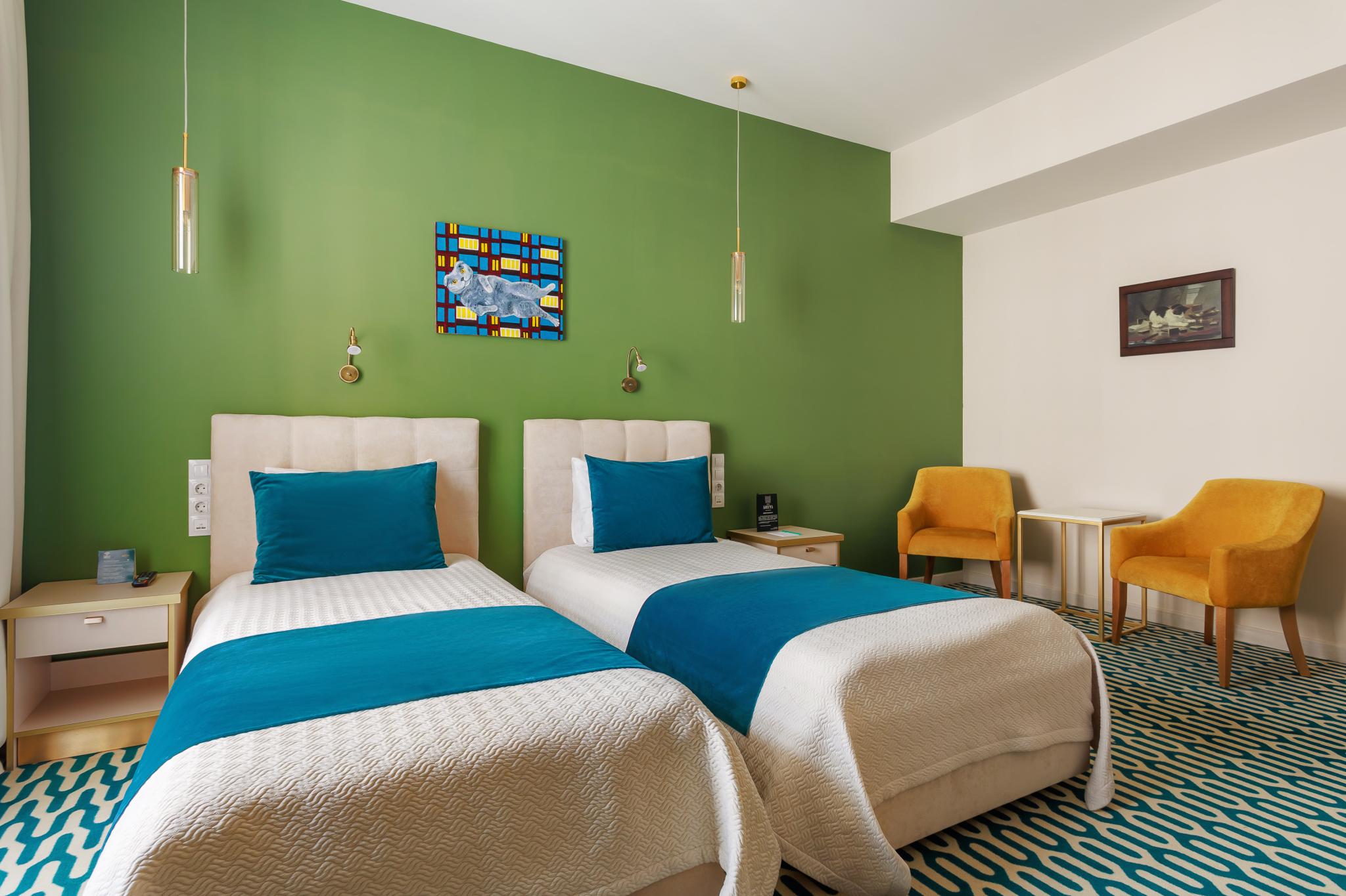 Номер улучшенный с 2 односпальными кроватями