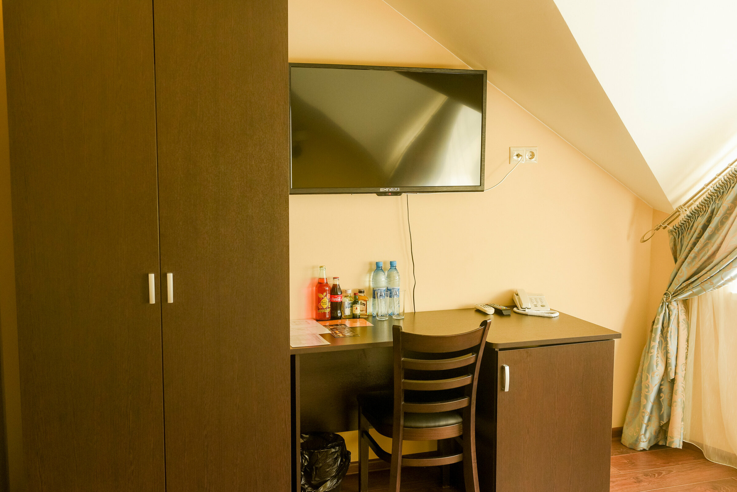 Двухместный номер Делюкс с 1 кроватью и душем