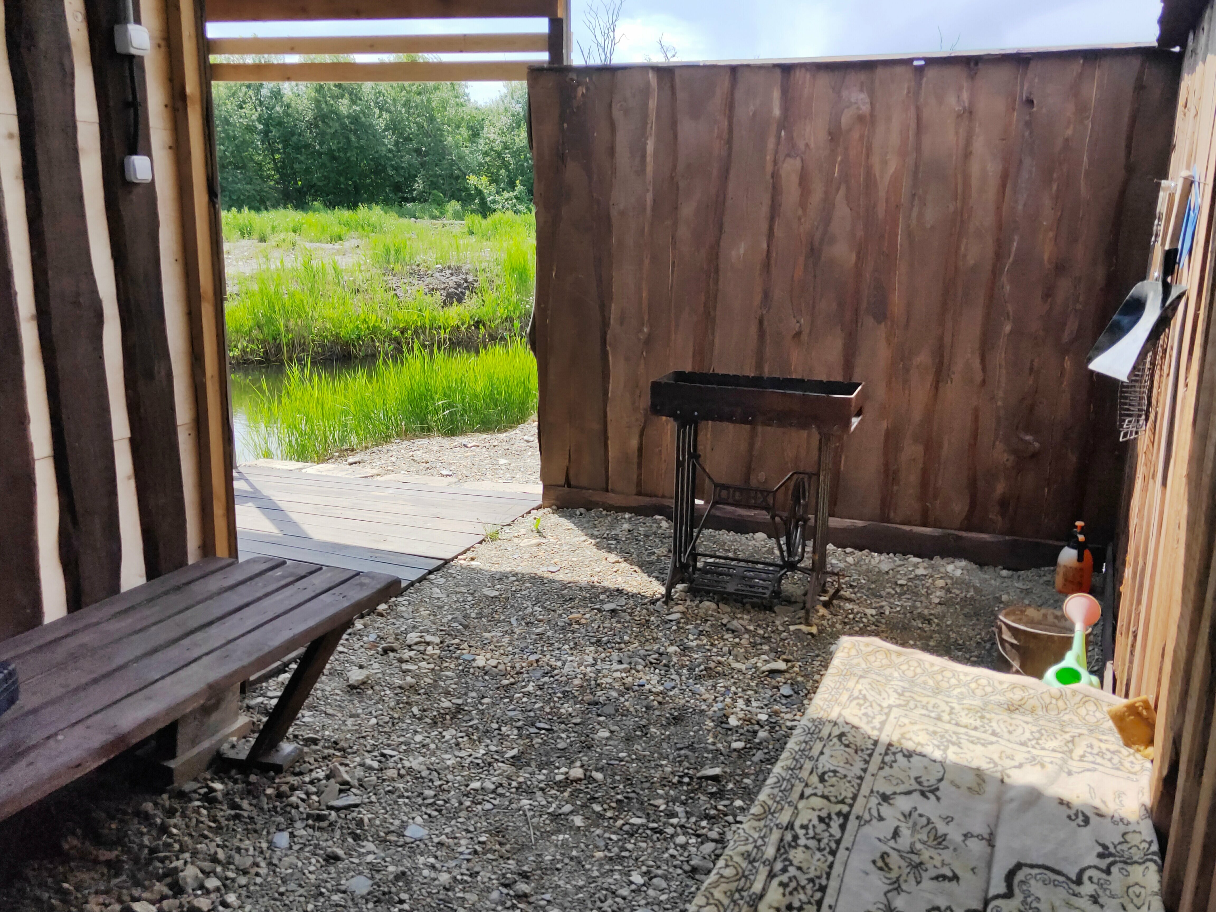 3х местный экодом с видом на пруд